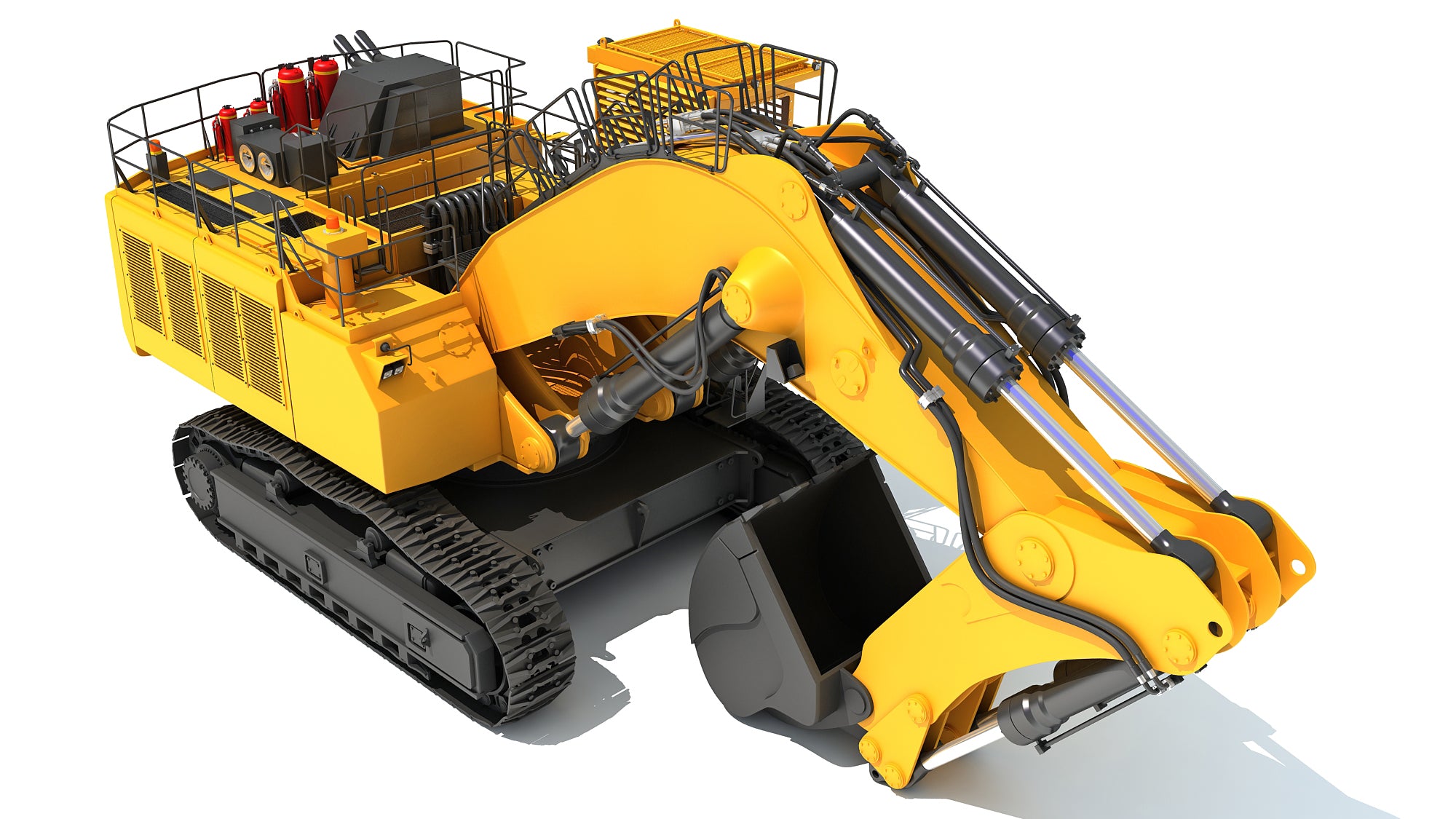 Tracked Mining Excavator