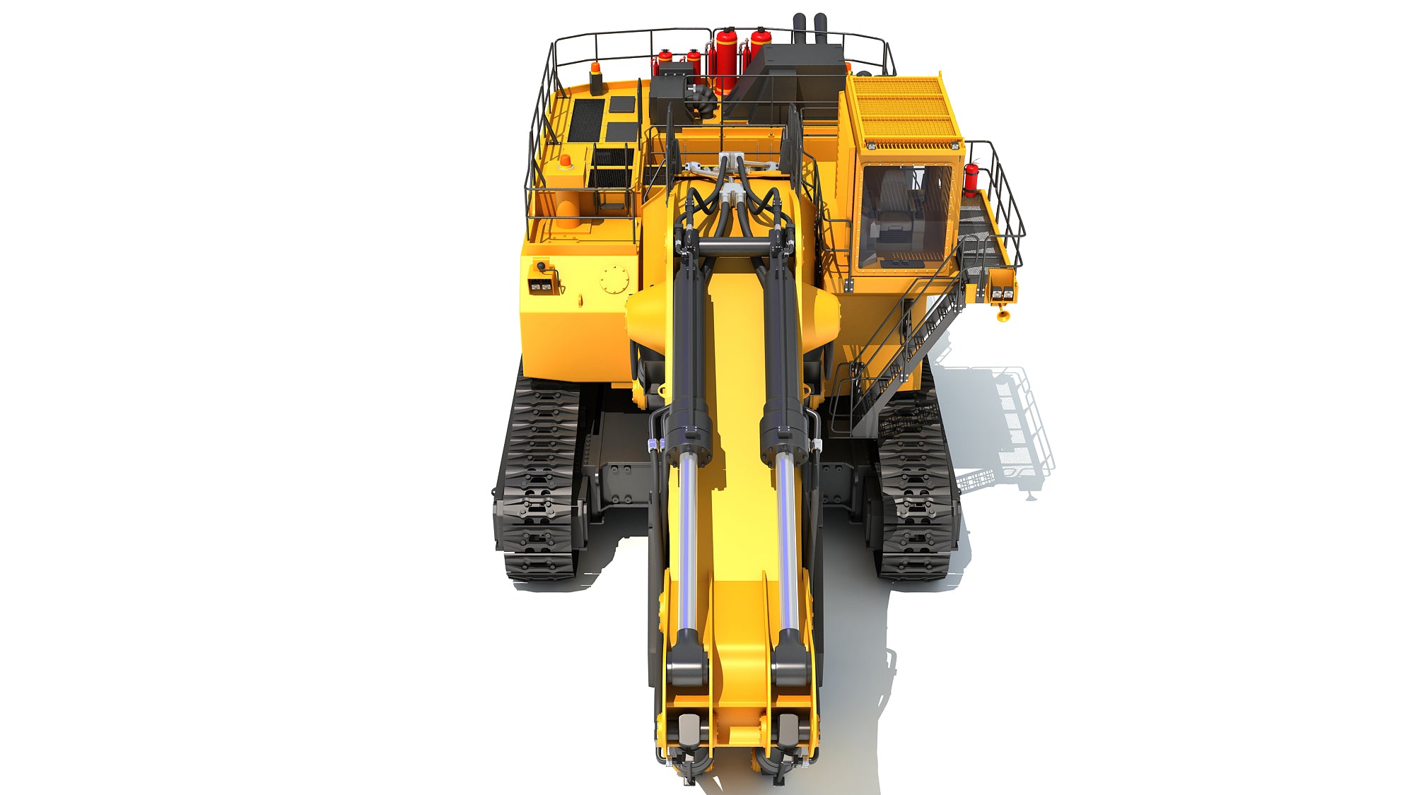 Tracked Mining Excavator