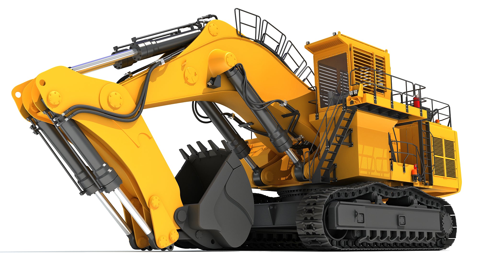 Tracked Mining Excavator