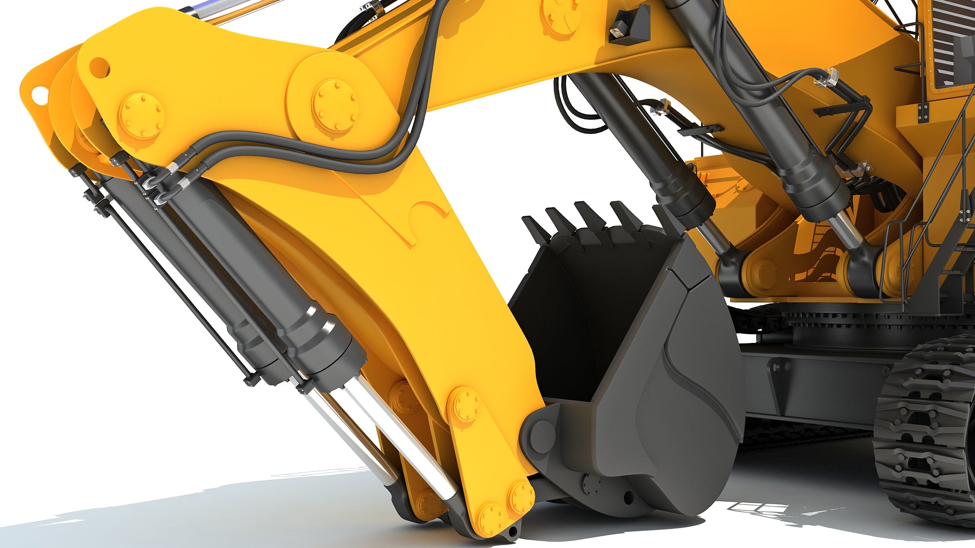 Tracked Mining Excavator