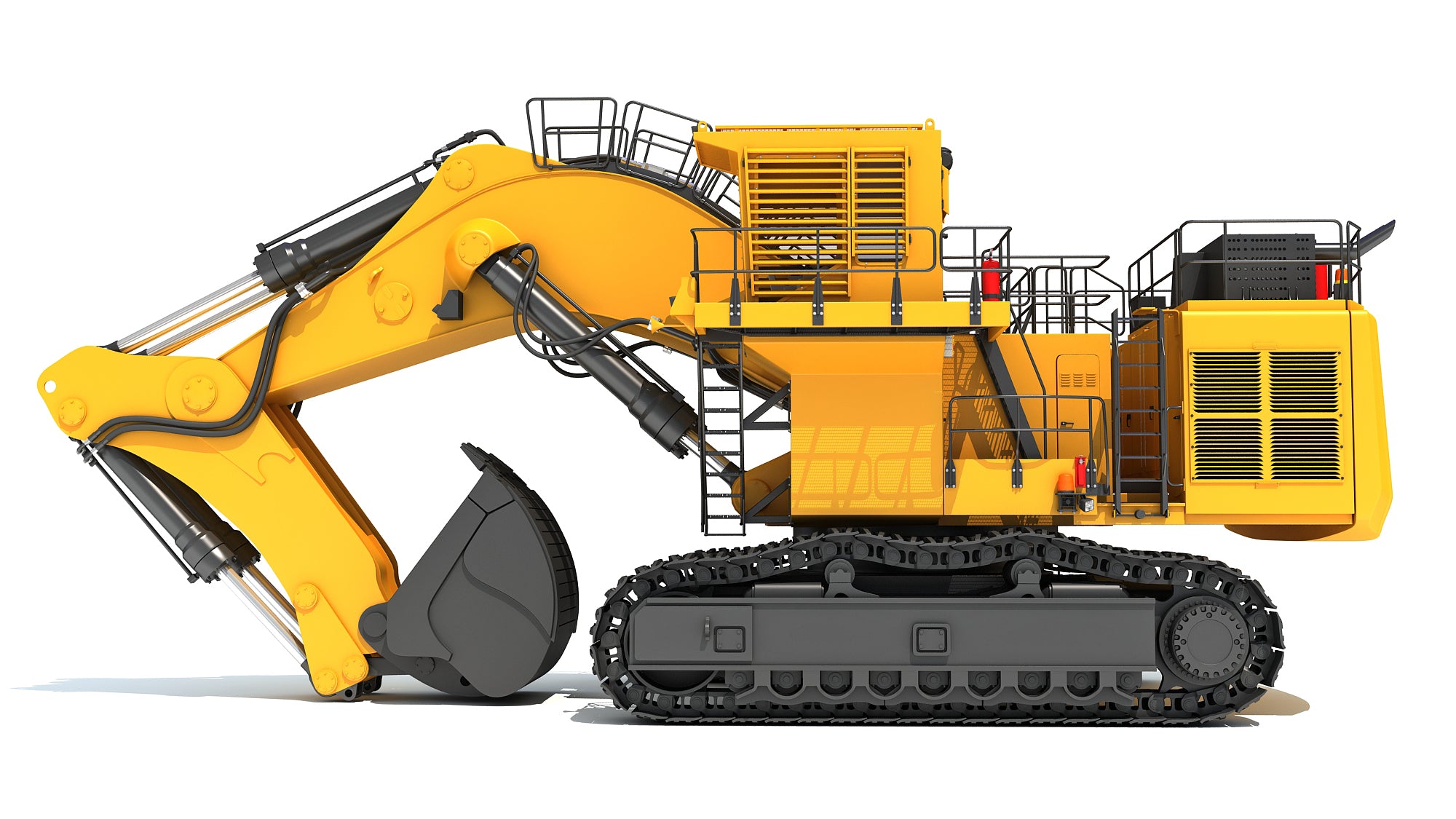 Tracked Mining Excavator