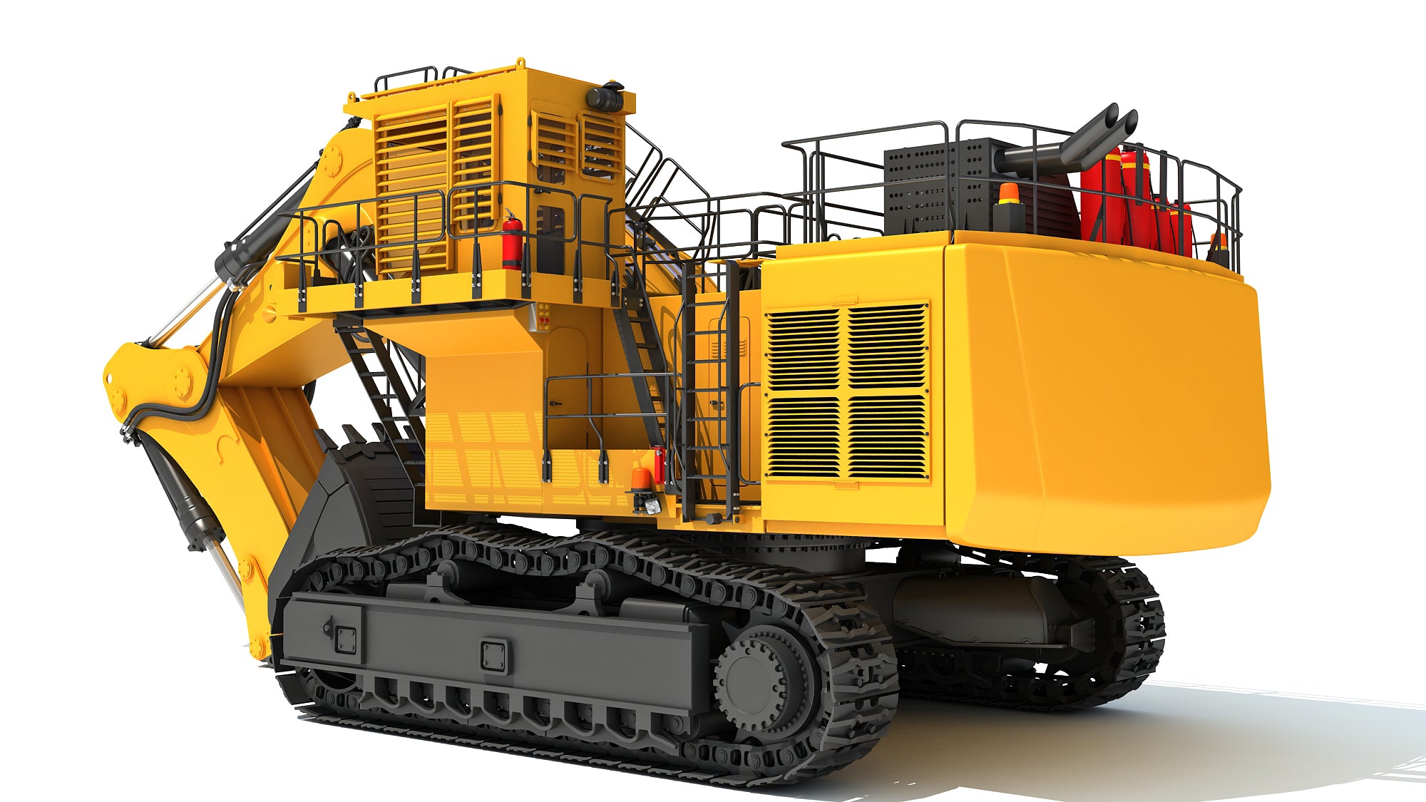 Tracked Mining Excavator