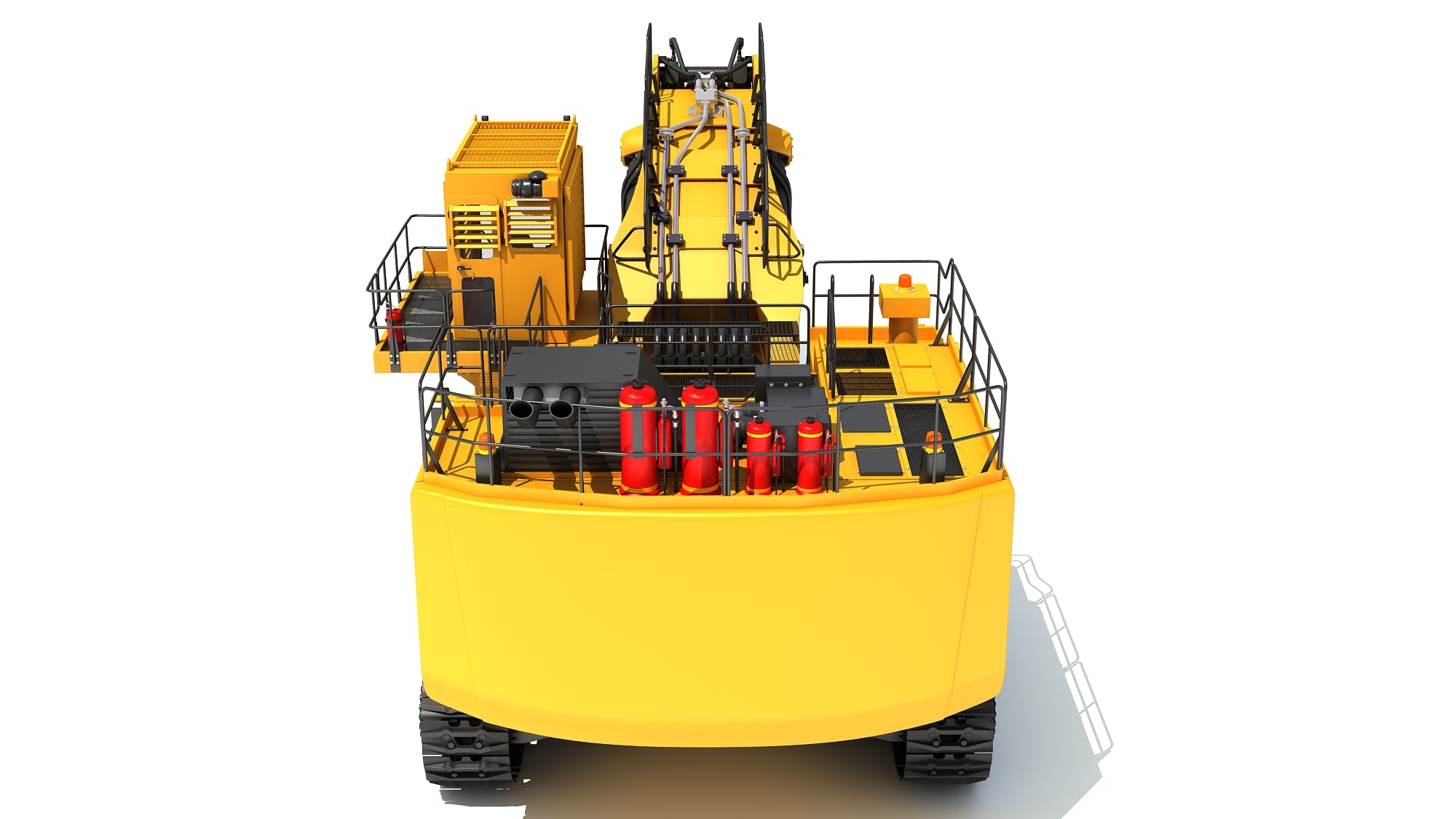 Tracked Mining Excavator