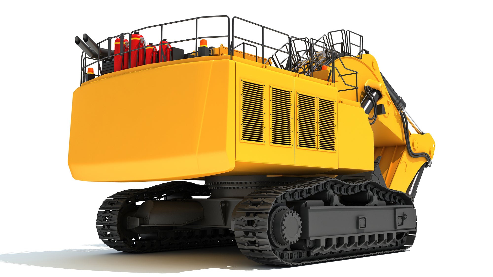 Tracked Mining Excavator