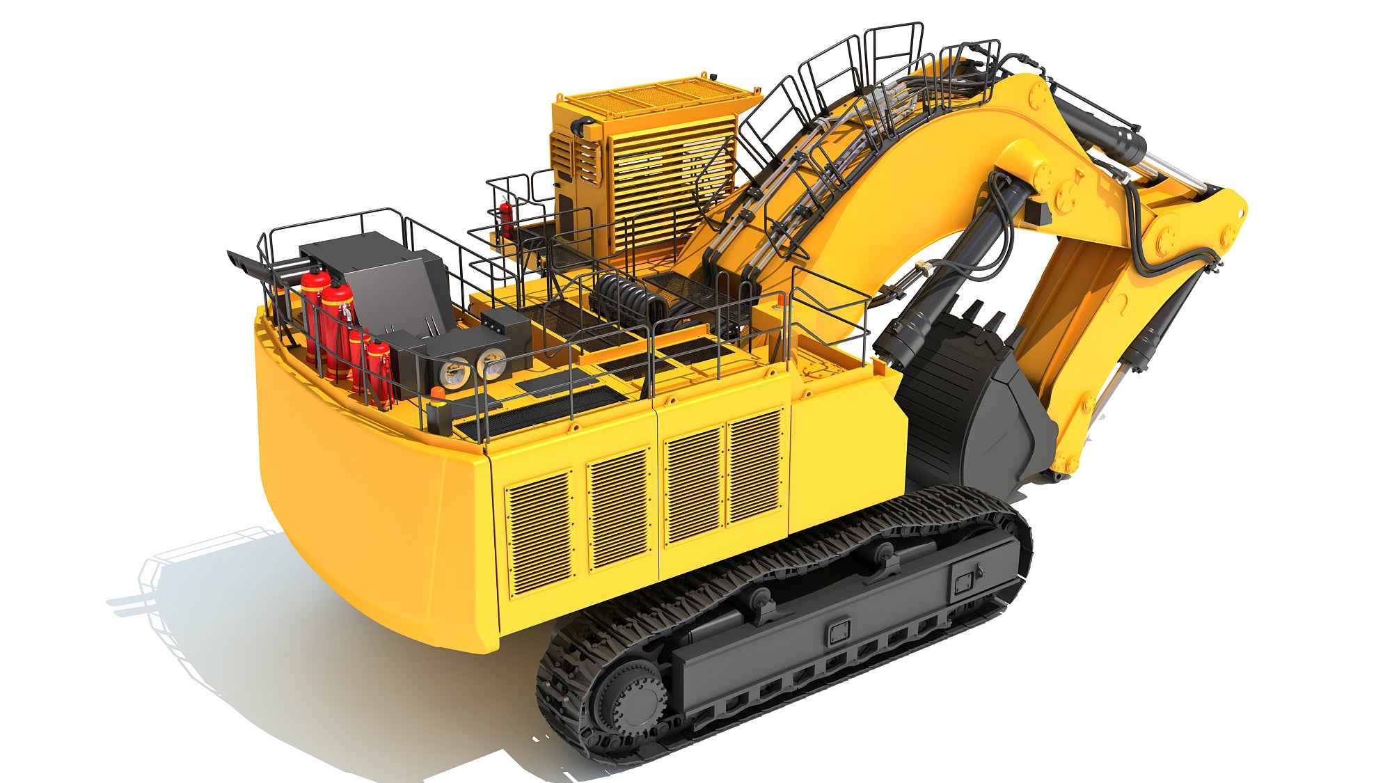 Tracked Mining Excavator