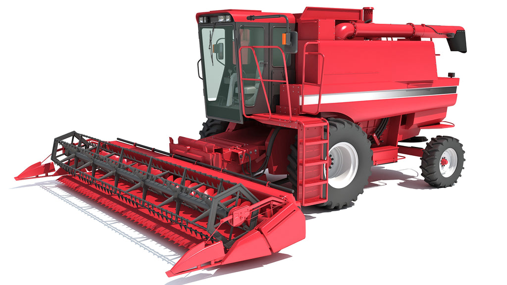 3D Combine Harvester