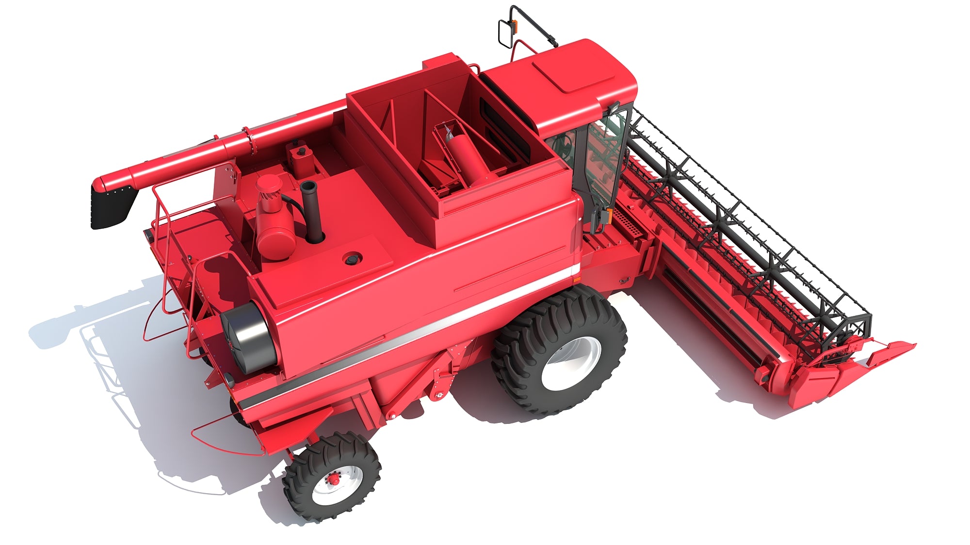 3D Combine Harvester model