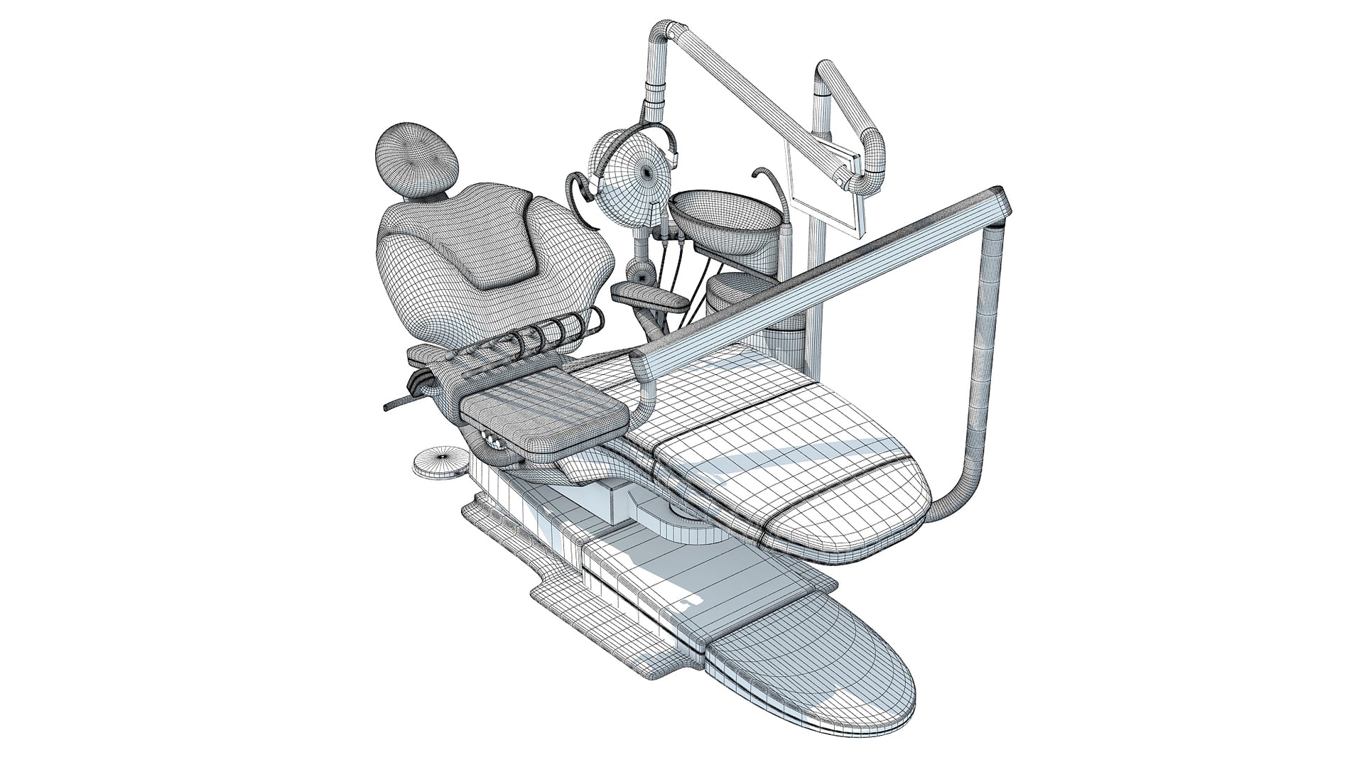 Dental Treatment Unit 3D Model