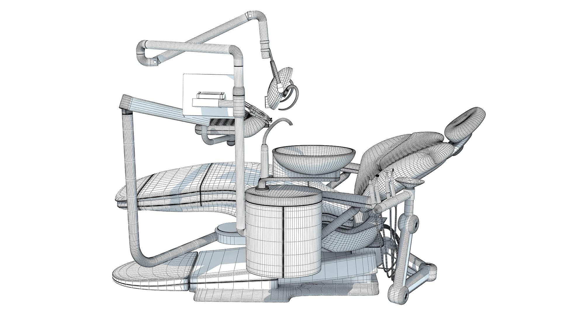 Dental Treatment Unit 3D Model