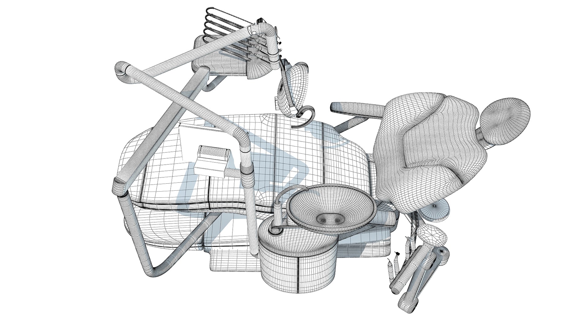 Dental Treatment Unit 3D Model