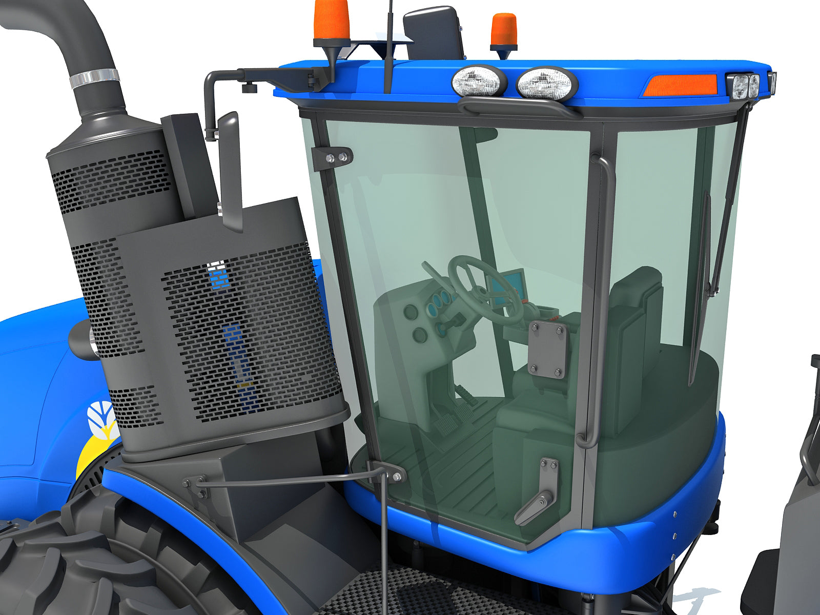 New Holland Tractor 3D Models