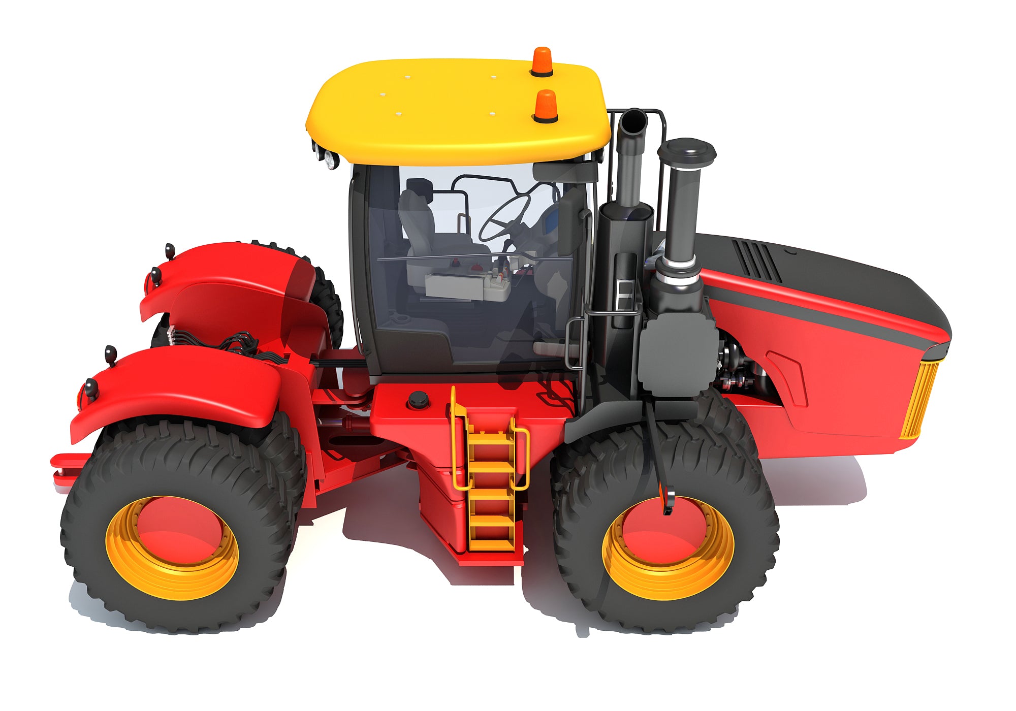 Versatile Wheeled Articulated Tractor