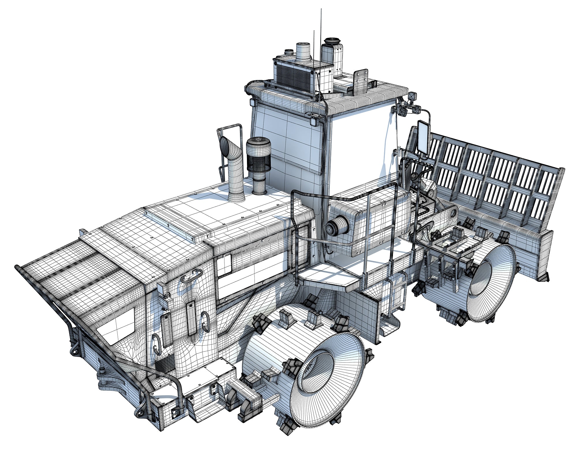 Landfill Compactor 3D Models
