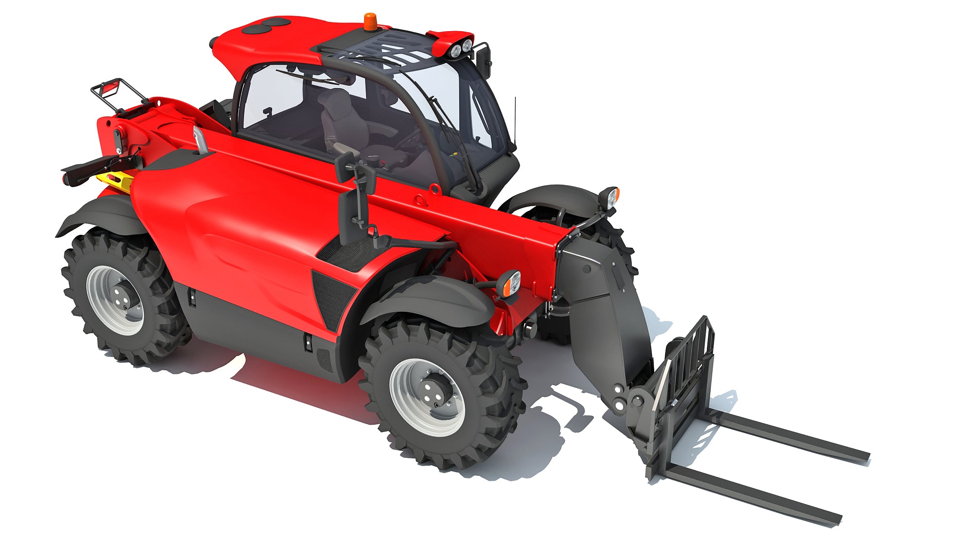 3D Telescopic Forklift