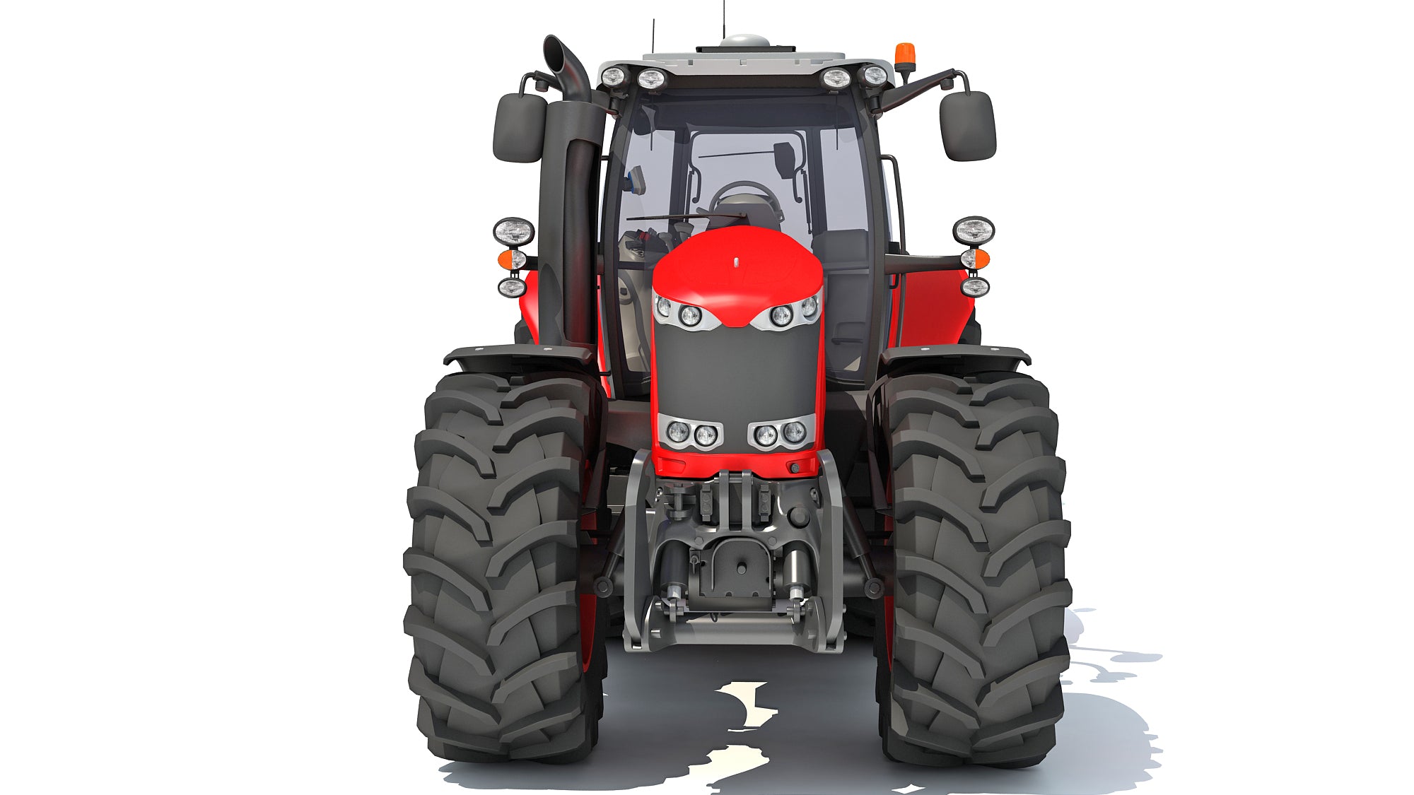 Tractor with Seed Drill