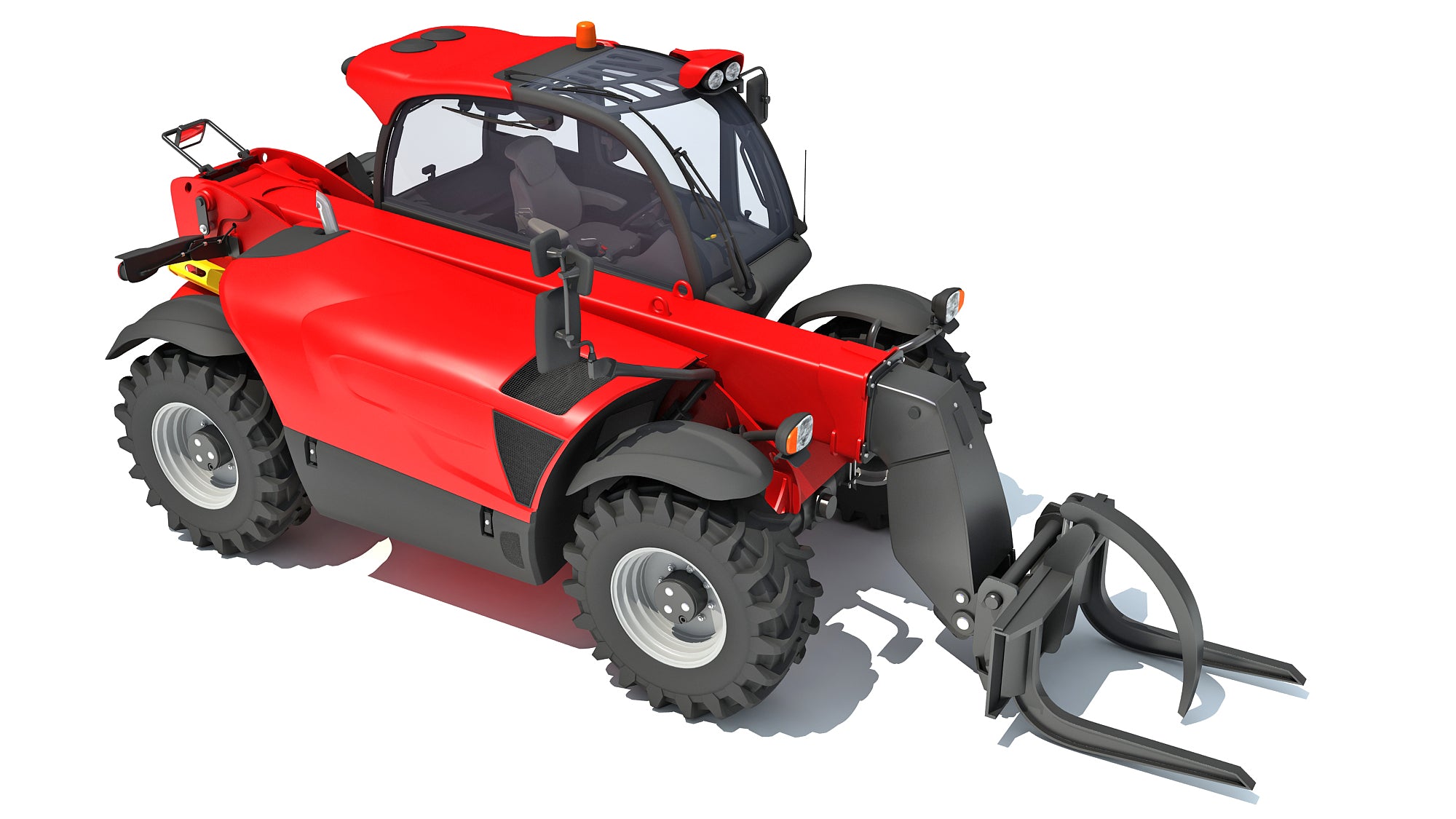 Telehandler 3D Model