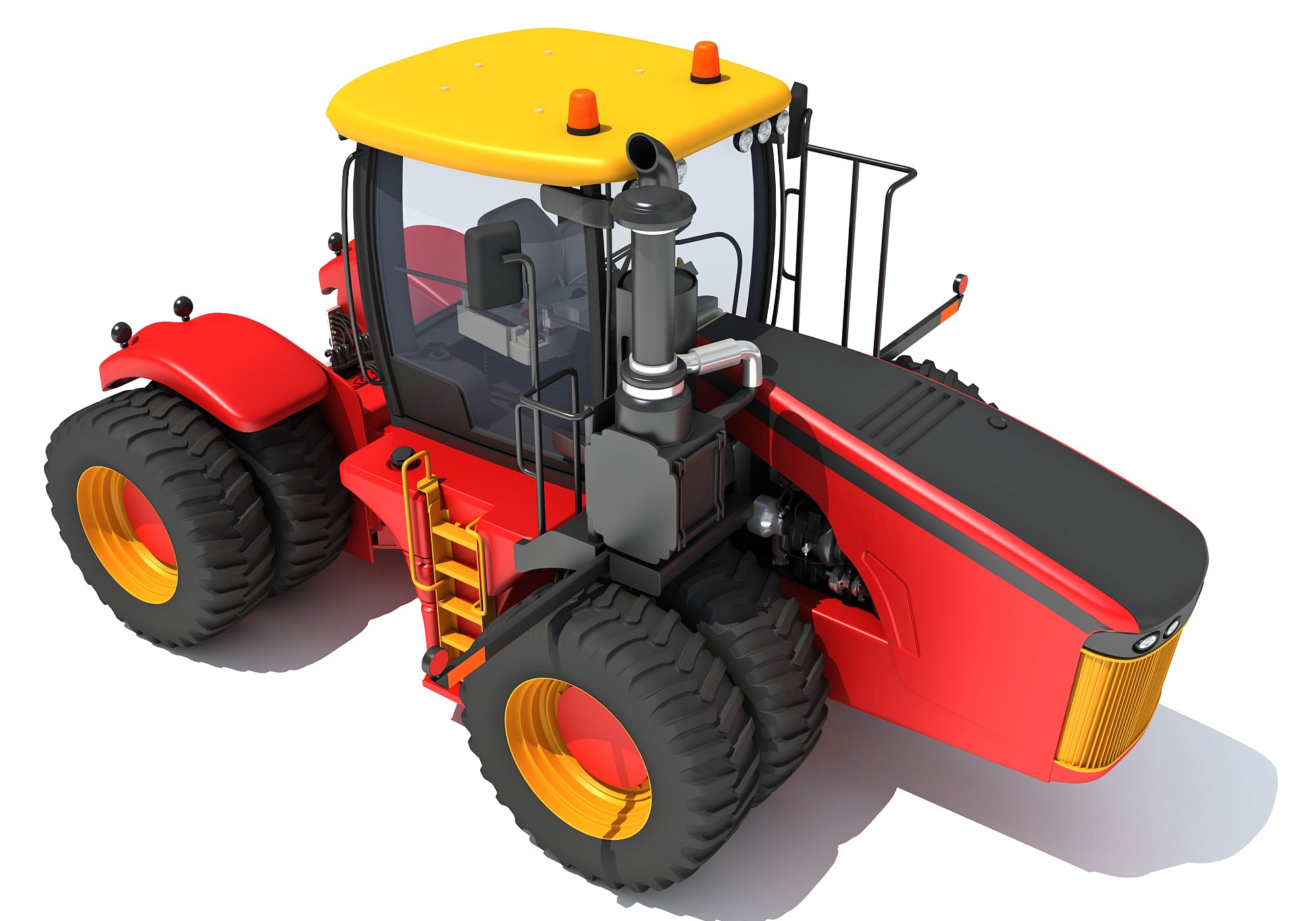 Versatile Wheeled Articulated Tractor
