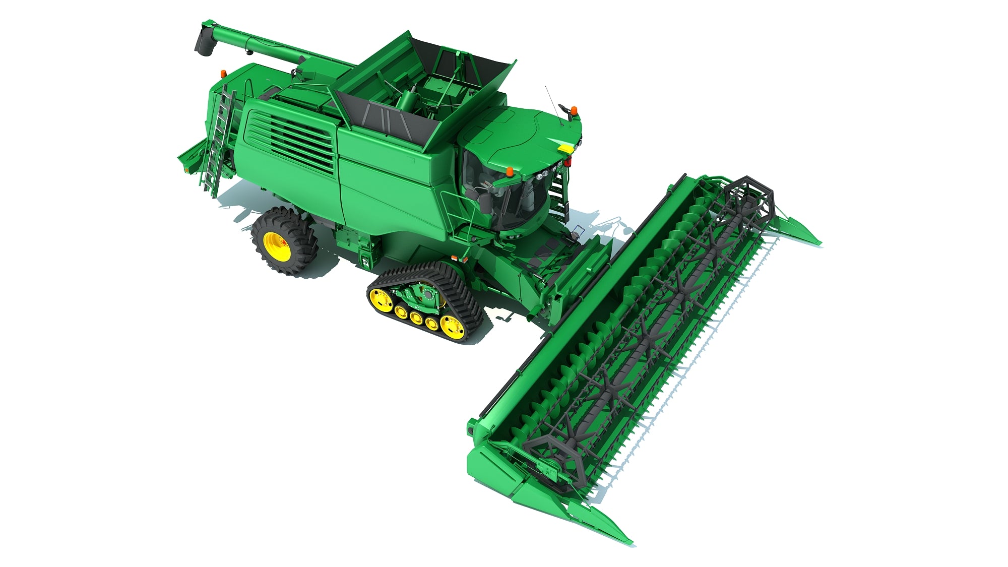 Tracked Combine Harvester
