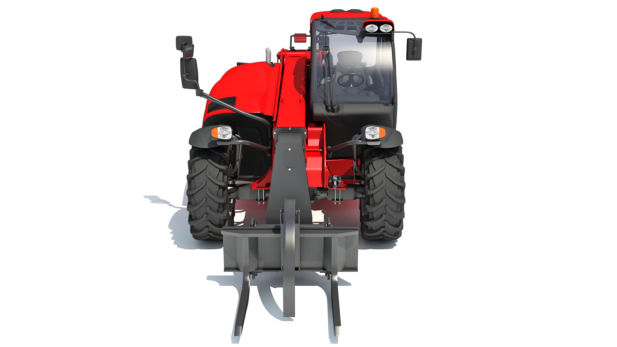 Telehandler 3D Model