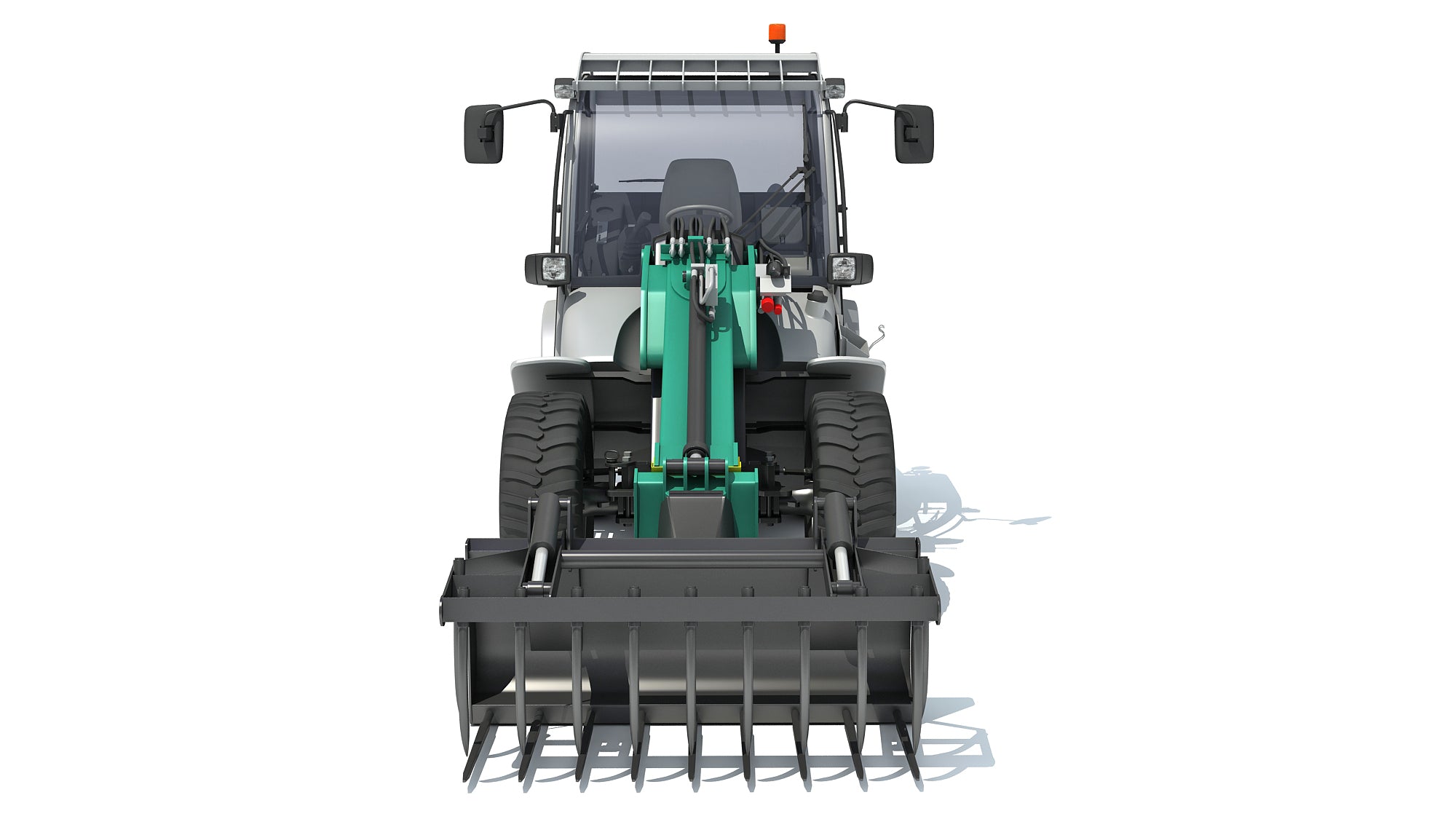 Wheel Loader 3D Model