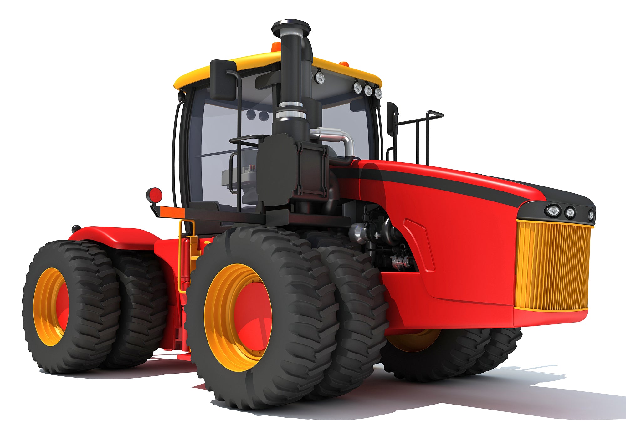 Versatile Wheeled Articulated Tractor