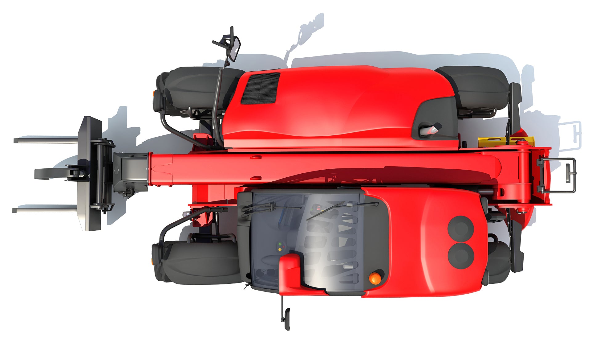 Telehandler 3D Model