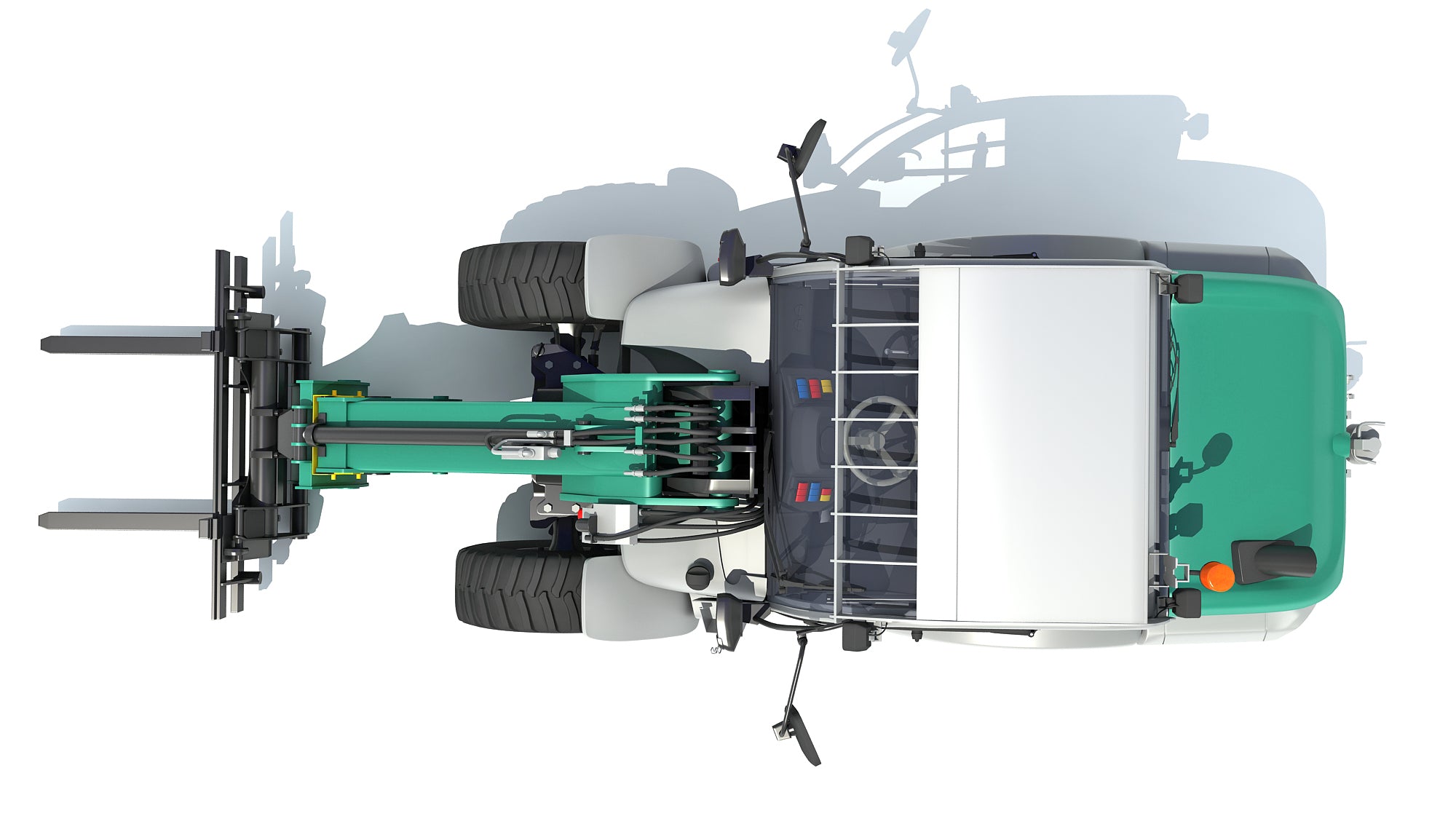 3D Wheel Loader