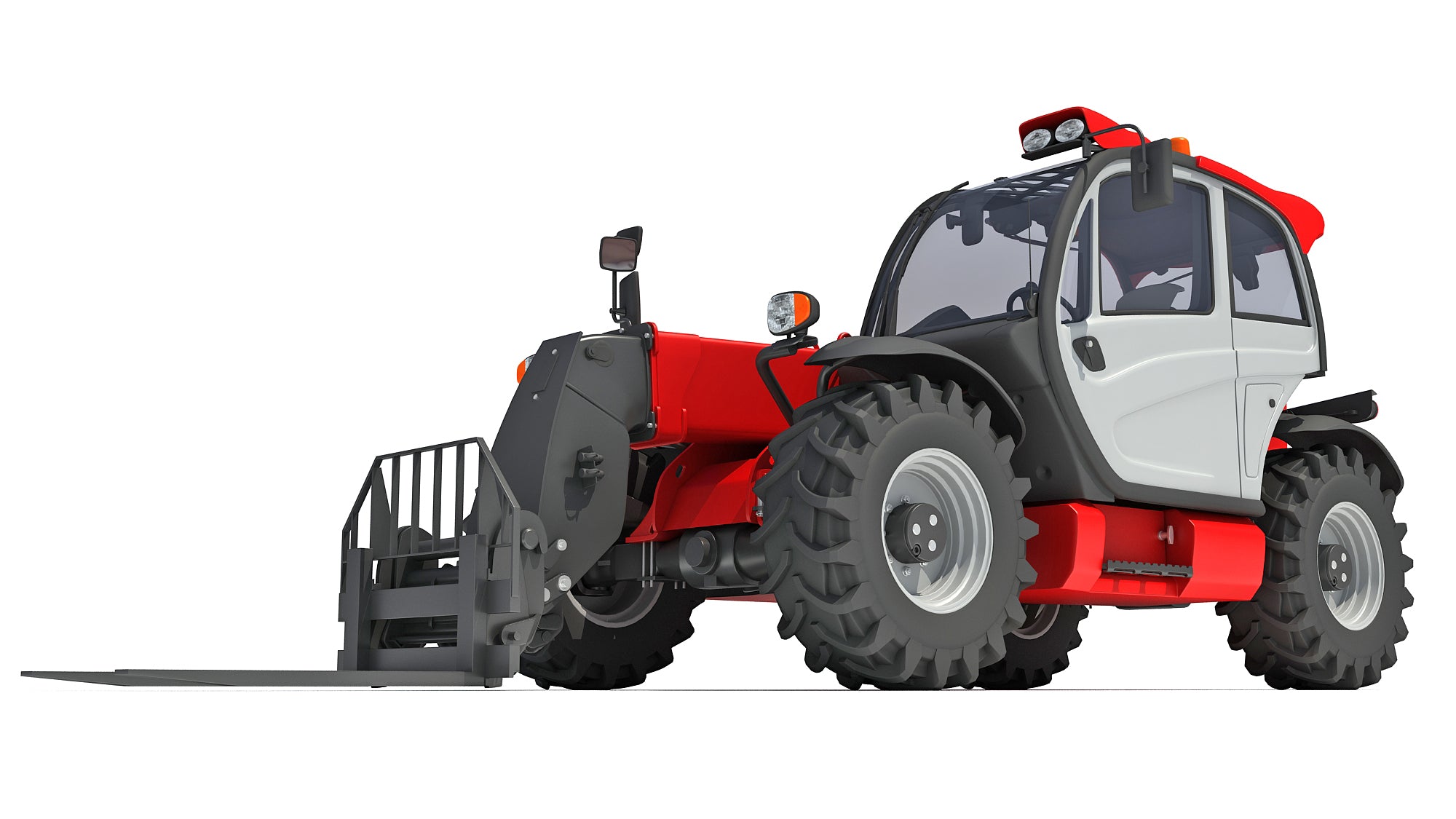 3D Telescopic Forklift