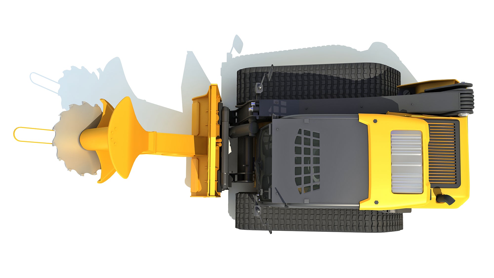 Skid Steer Loader Tree Cutter