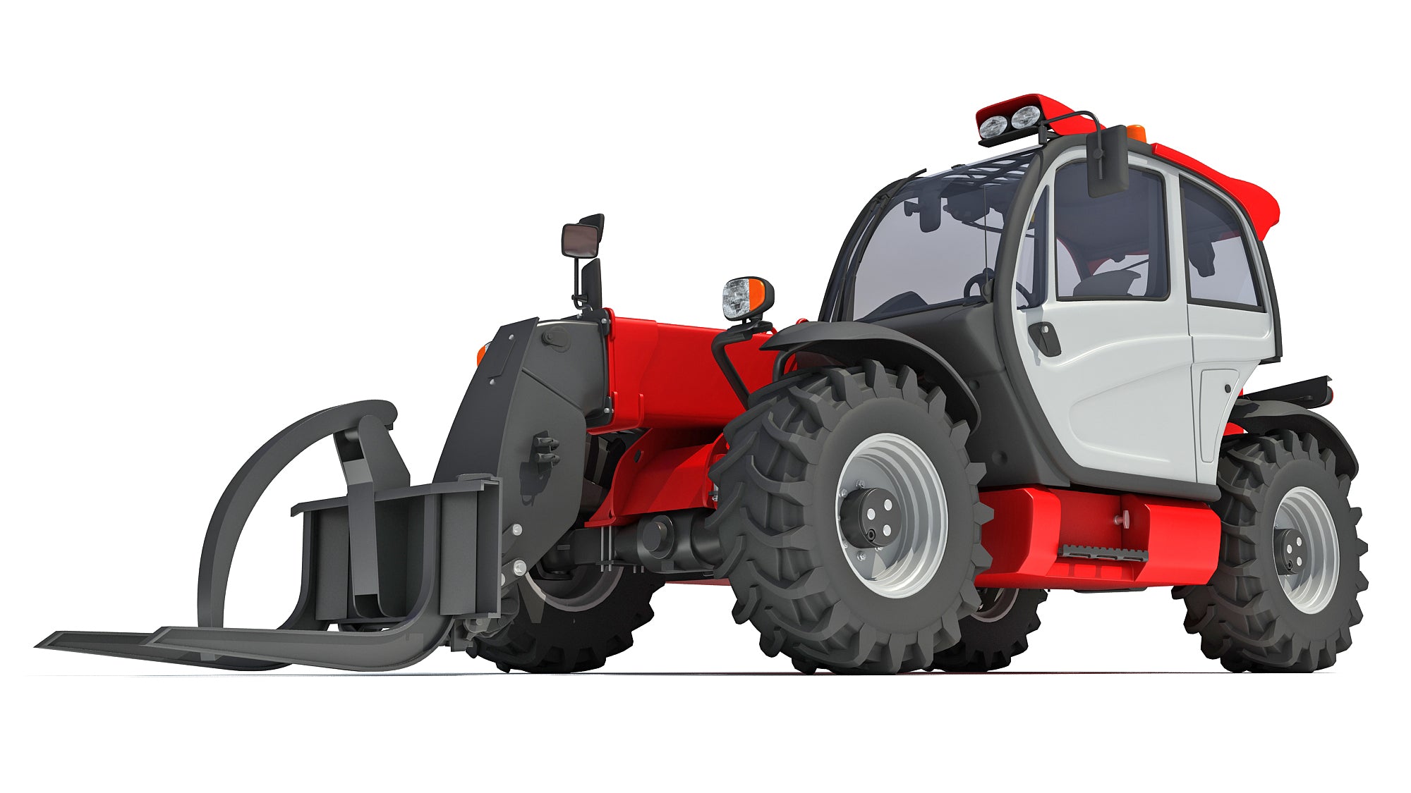 Telehandler 3D Model