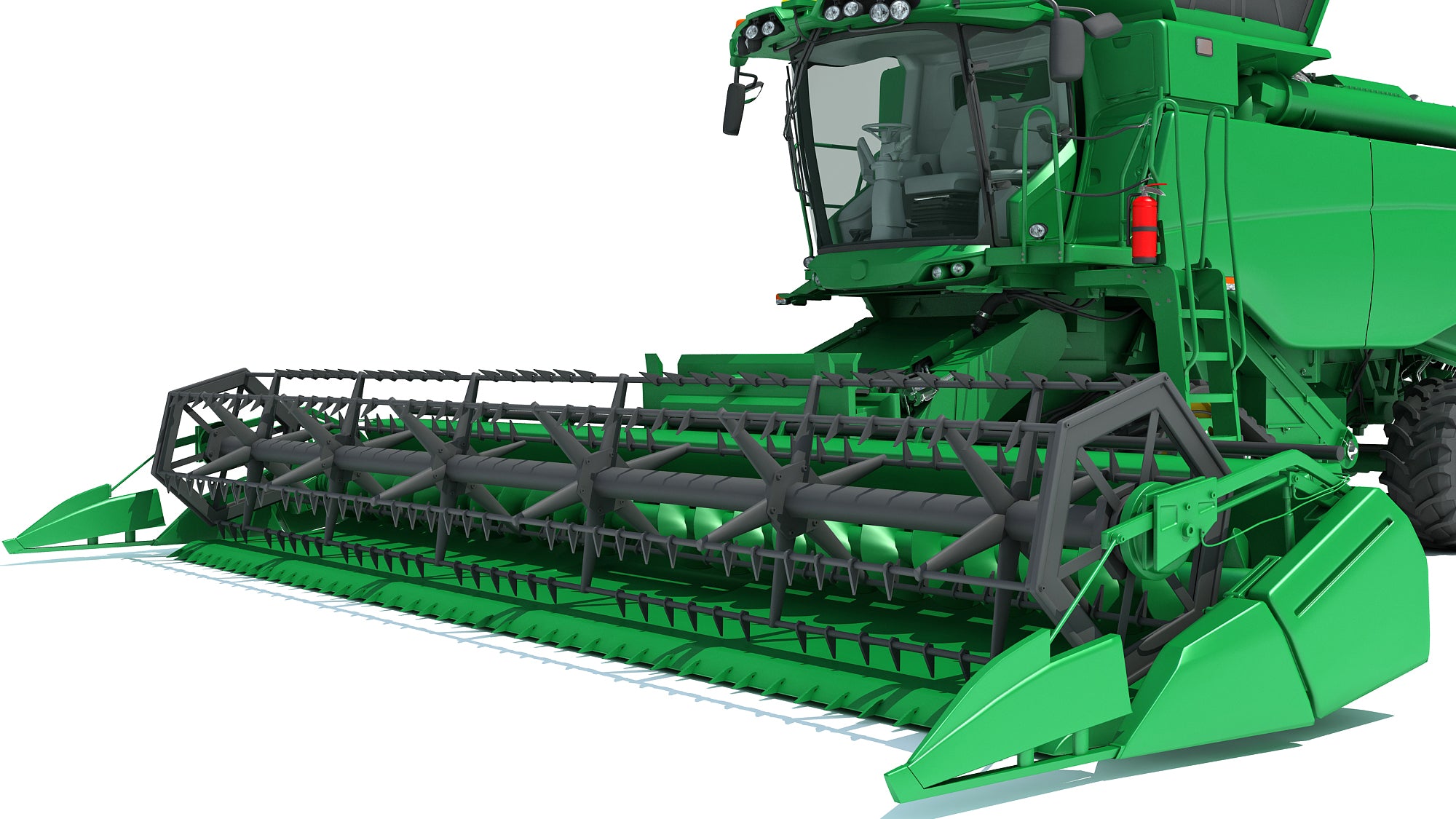 Tracked Combine Harvester