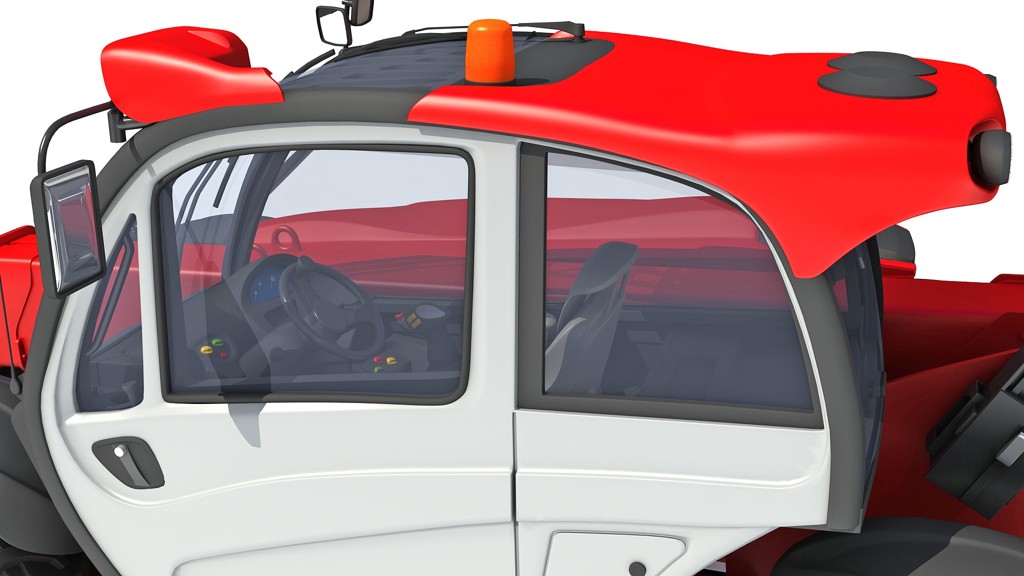 Telehandler 3D Model
