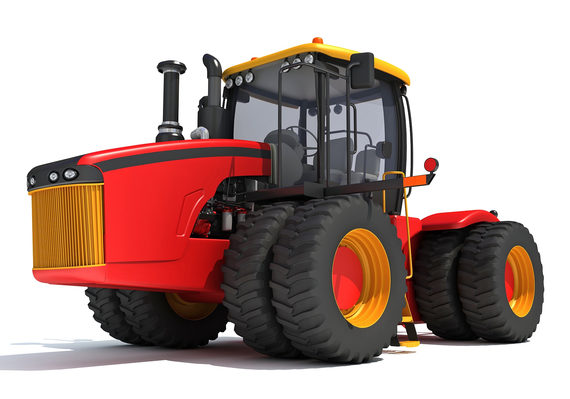 Versatile Wheeled Articulated Tractor