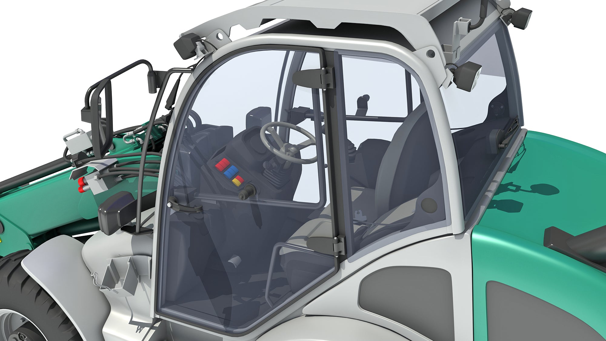 3D Wheel Loader
