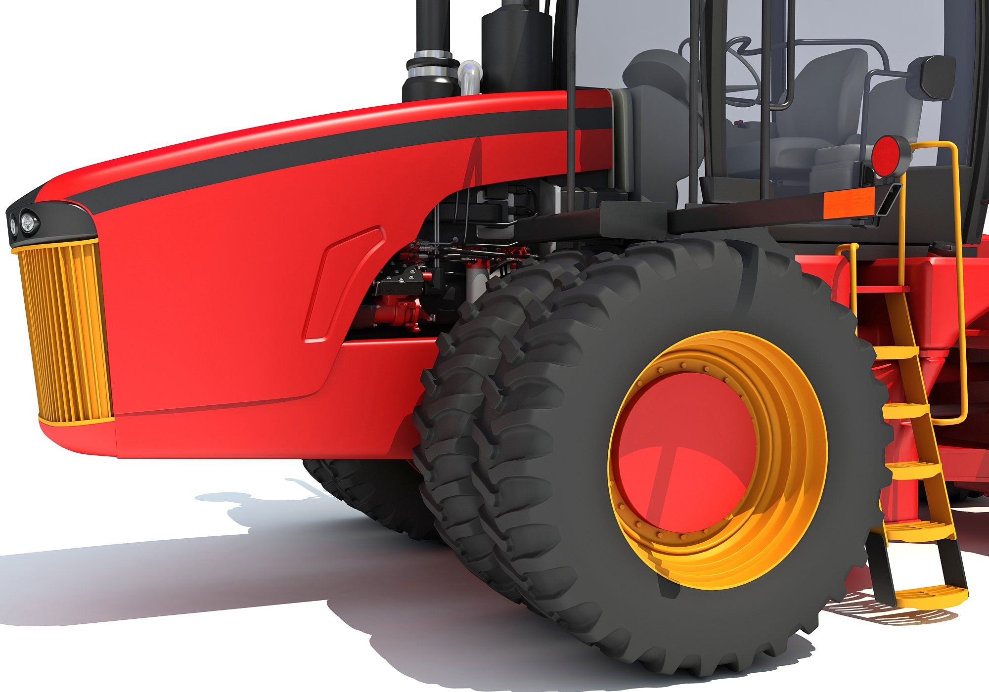 Versatile Wheeled Articulated Tractor