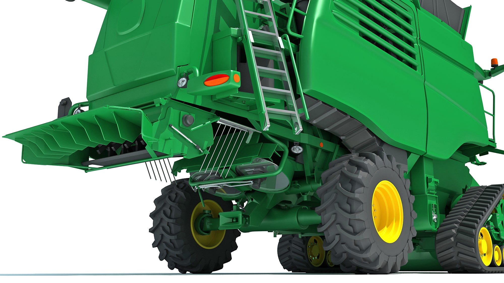Tracked Combine Harvester