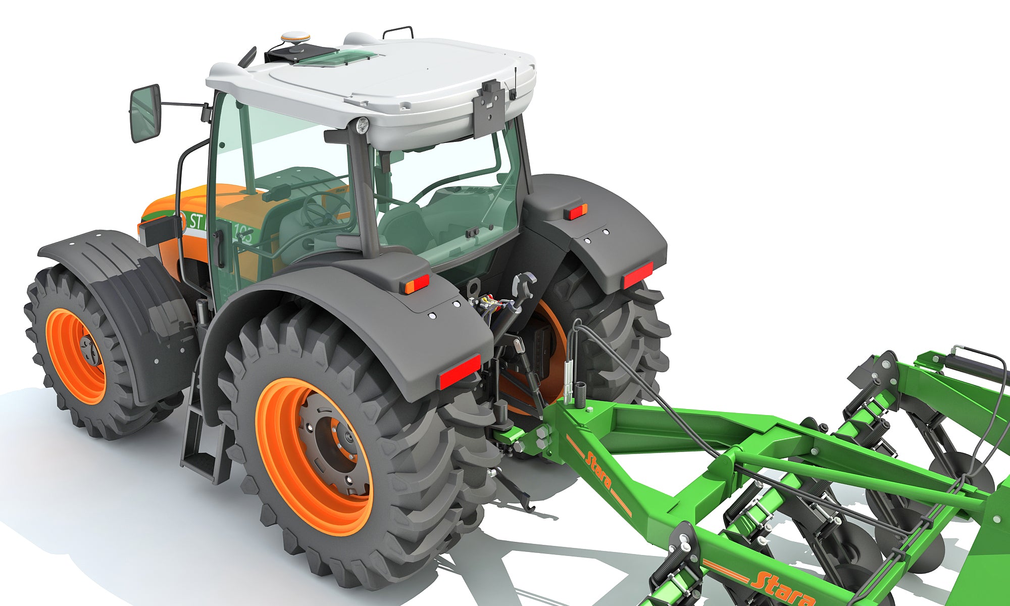 Stara Tractor with Seed Drill