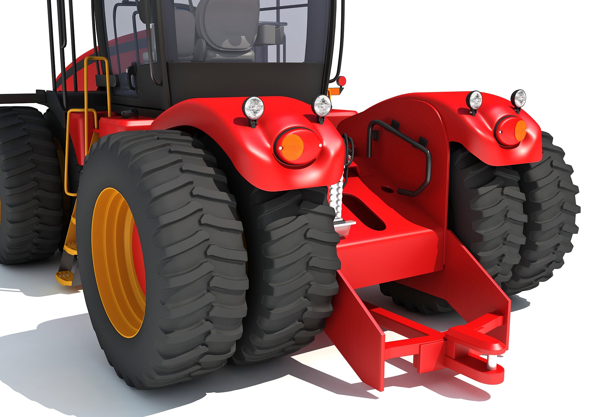 Versatile Wheeled Articulated Tractor