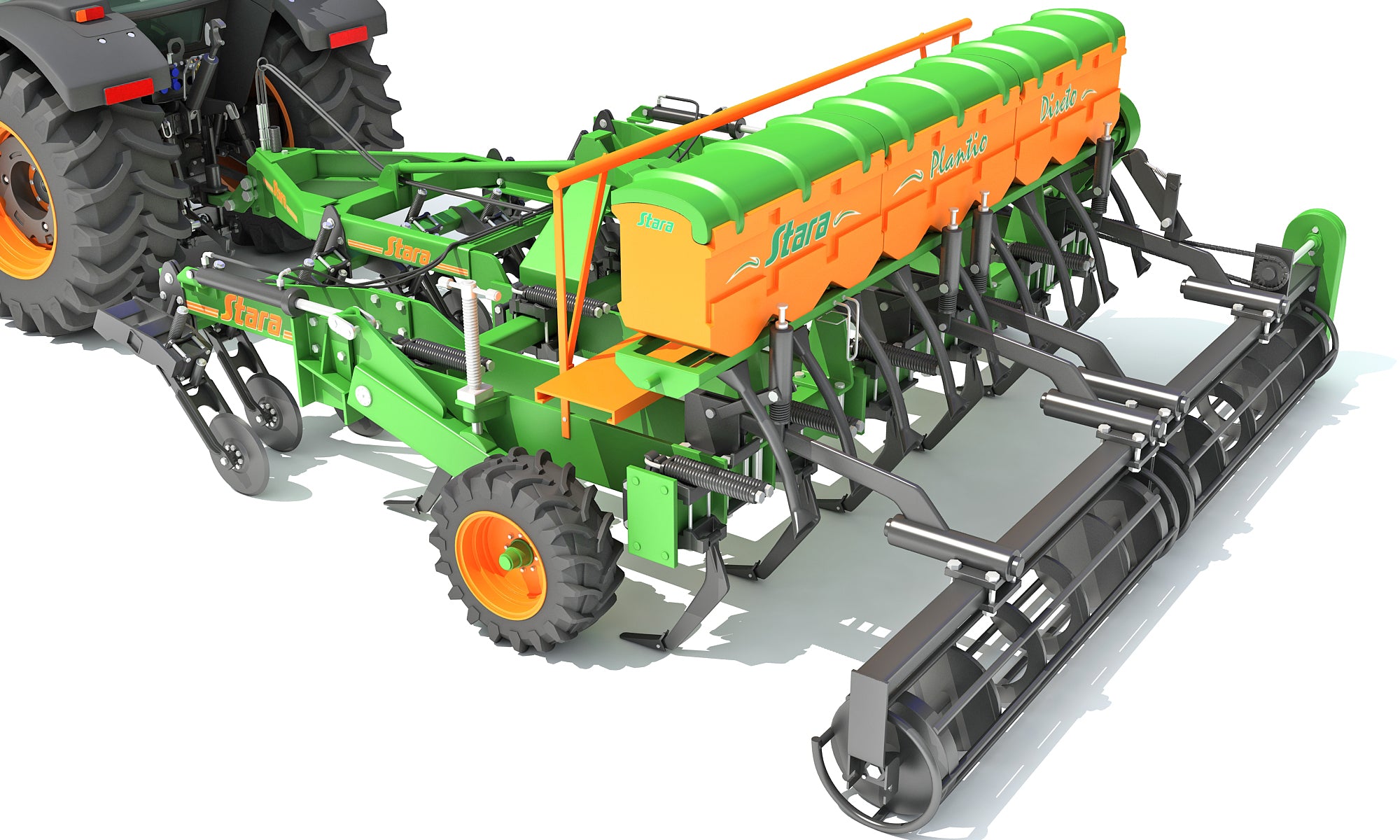 Stara Tractor with Seed Drill