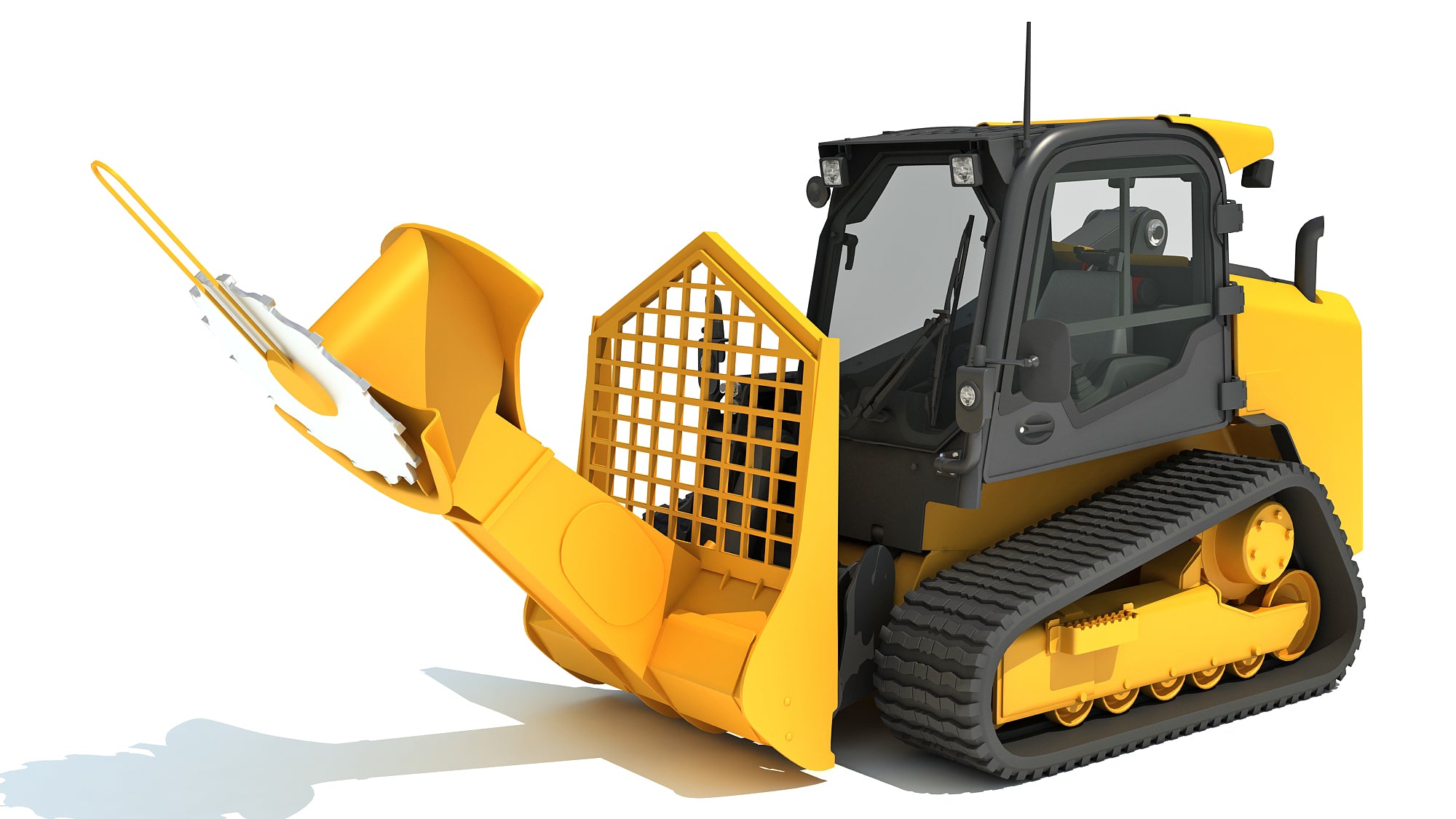 Skid Steer Loader Tree Cutter
