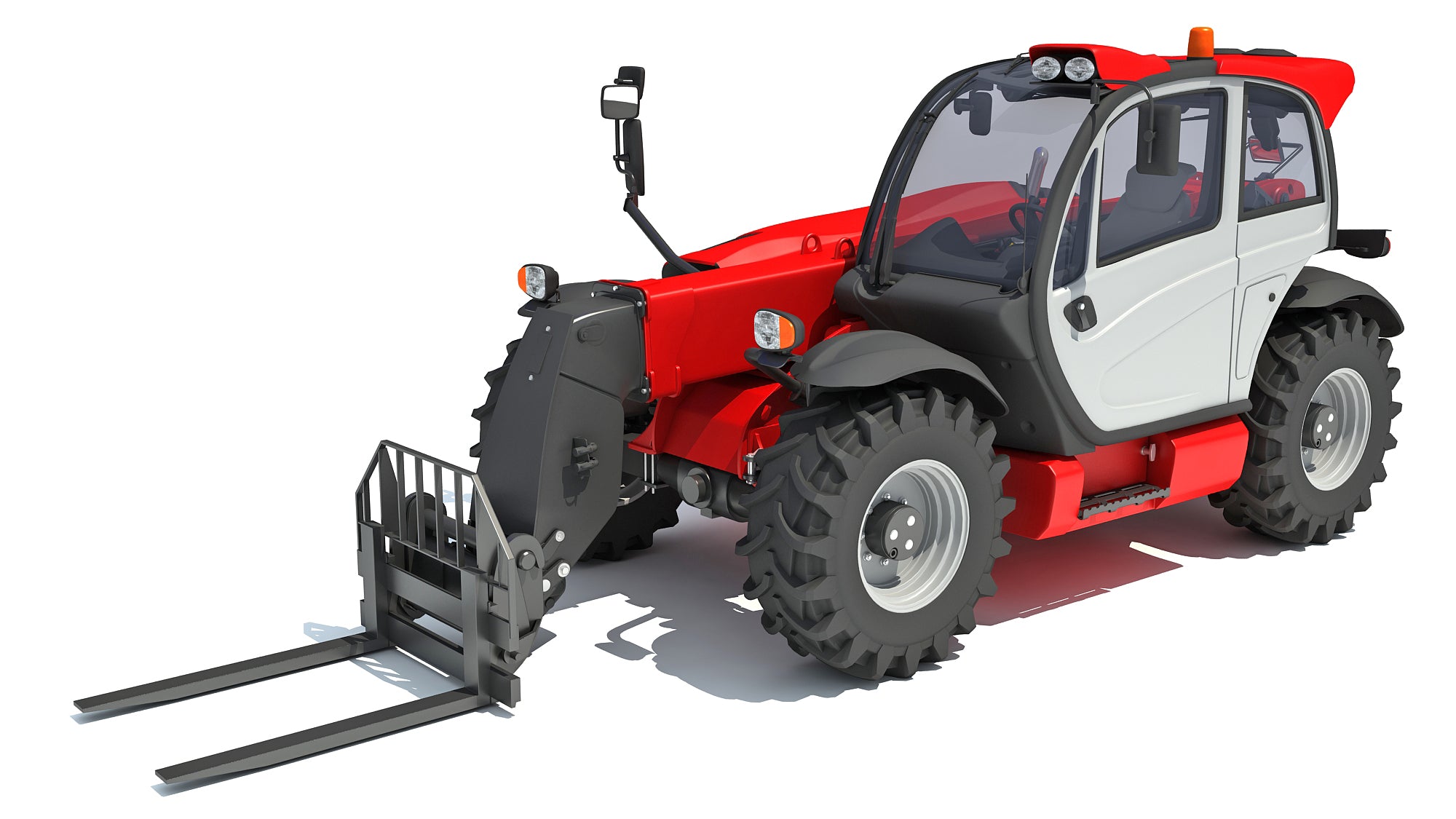 3D Telescopic Forklift