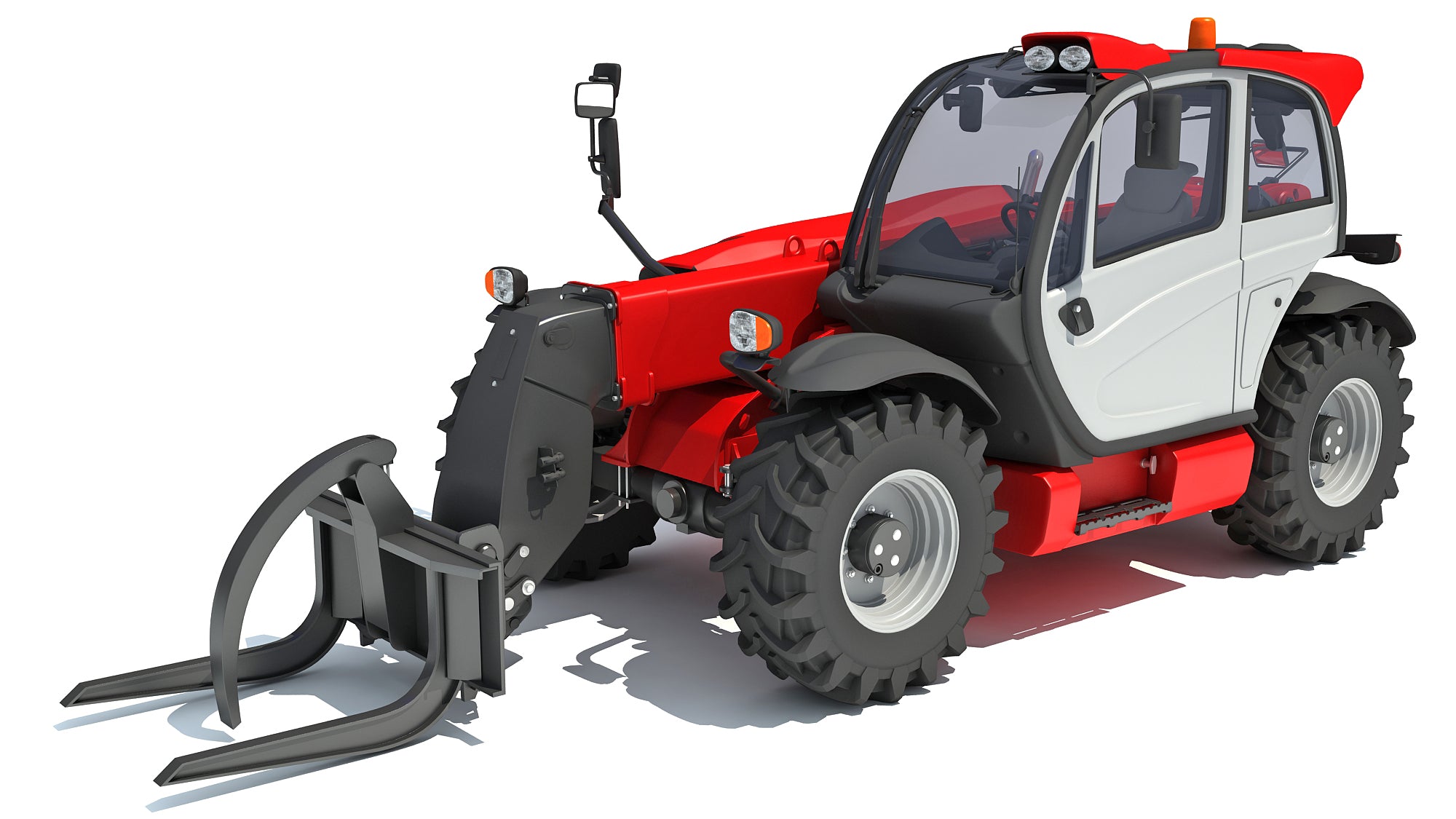 Telehandler 3D Model