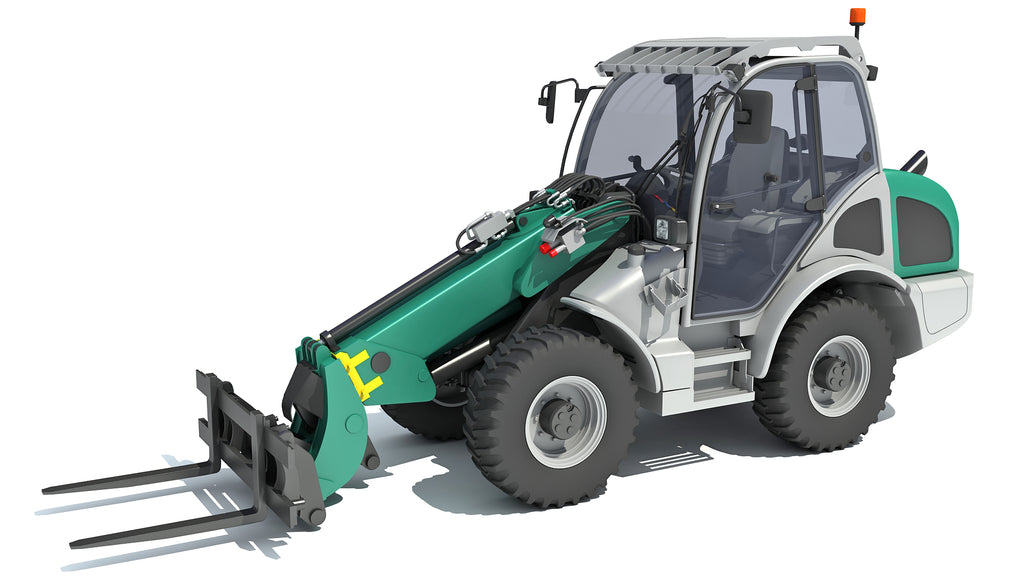 3D Wheel Loader