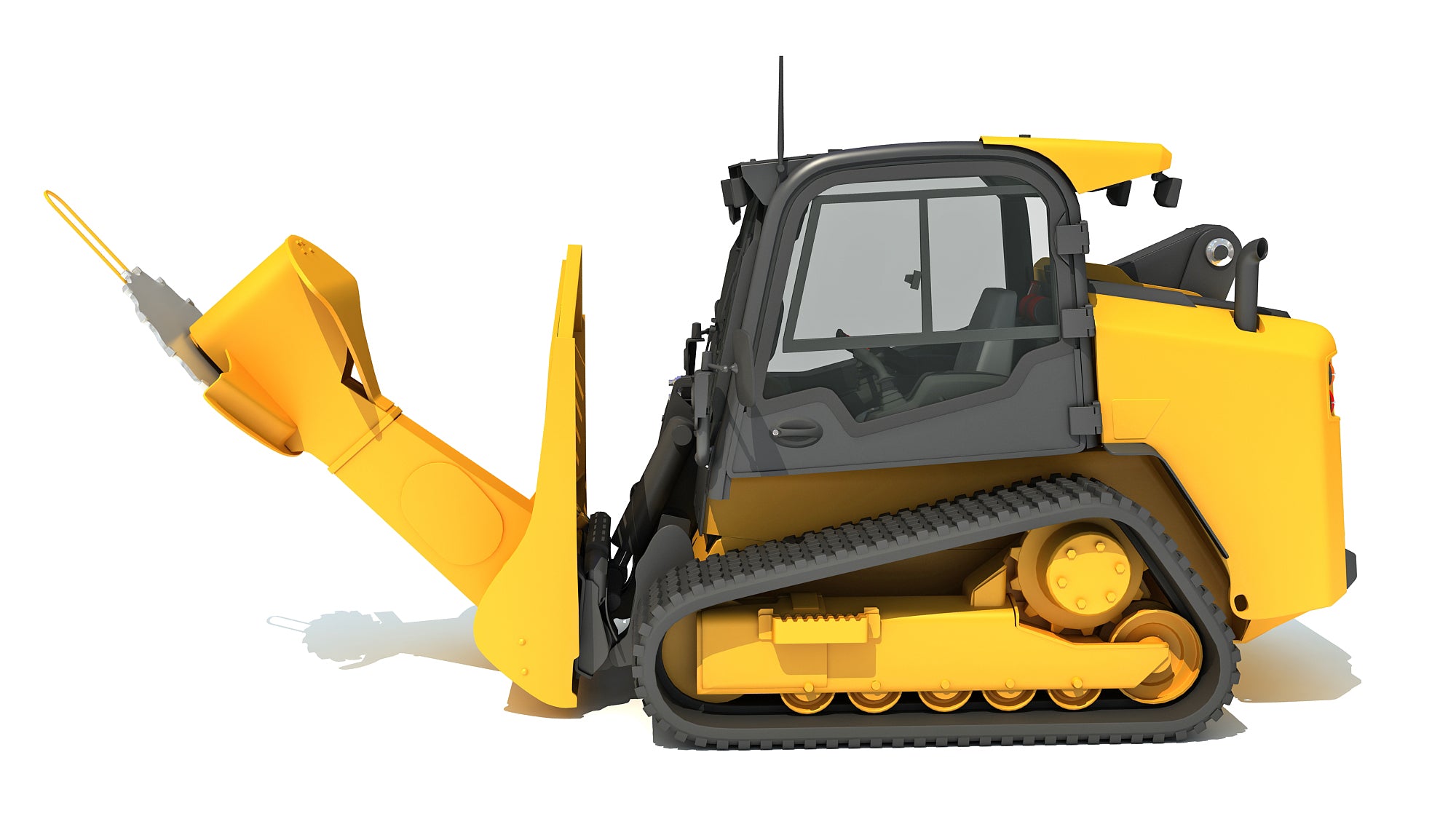 Skid Steer Loader Tree Cutter