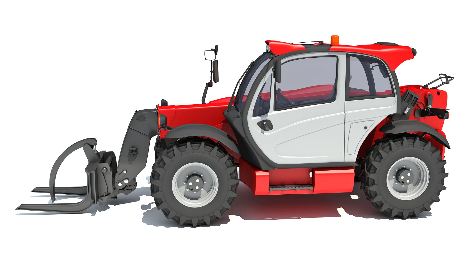 Telehandler 3D Model