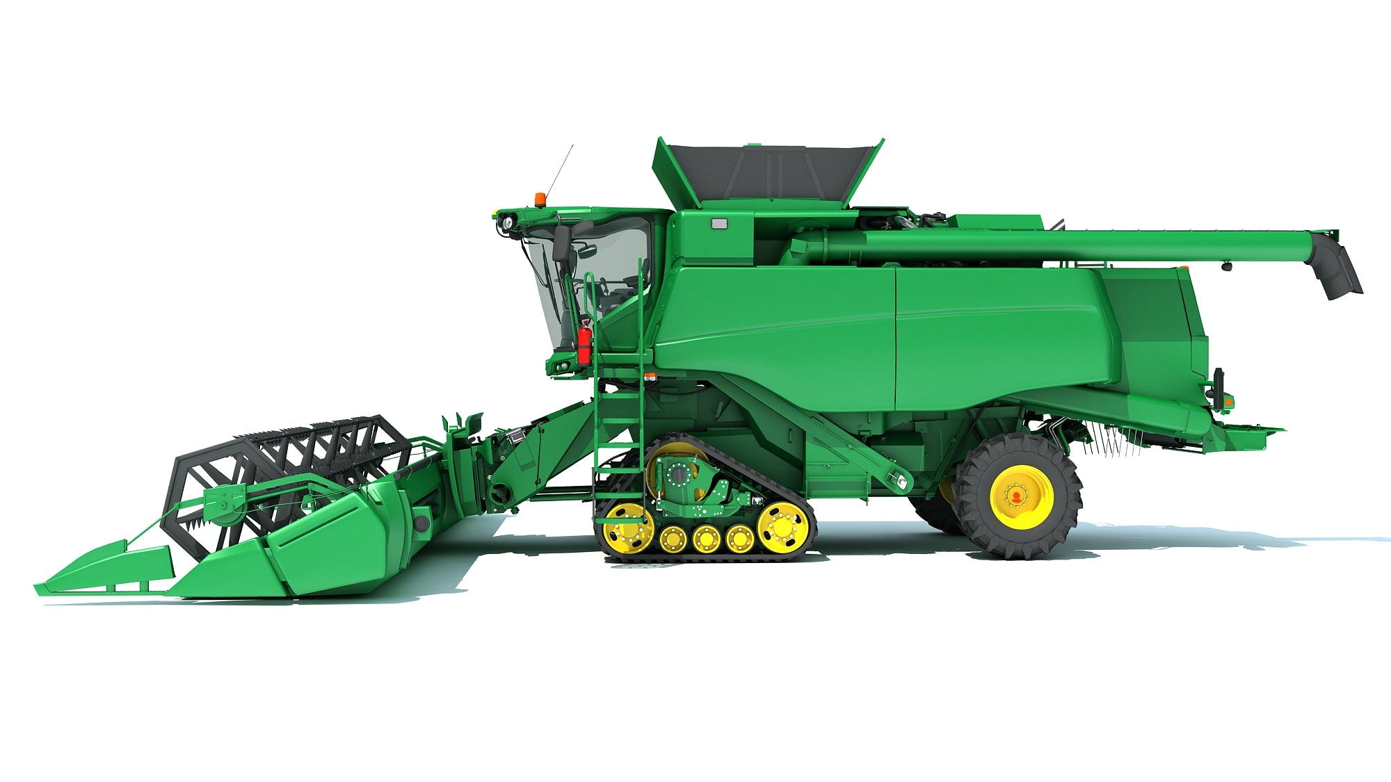 Tracked Combine Harvester