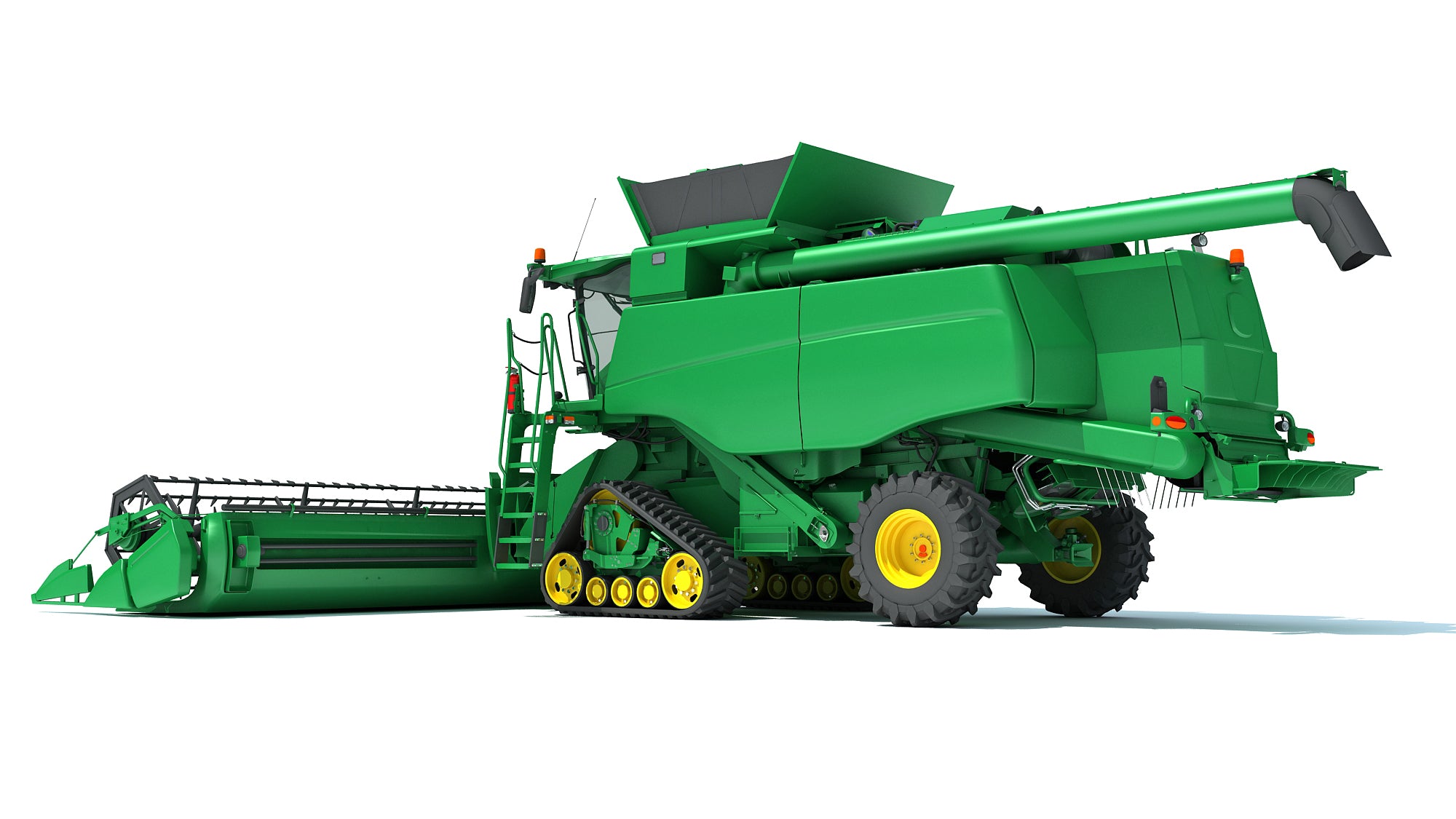 Tracked Combine Harvester