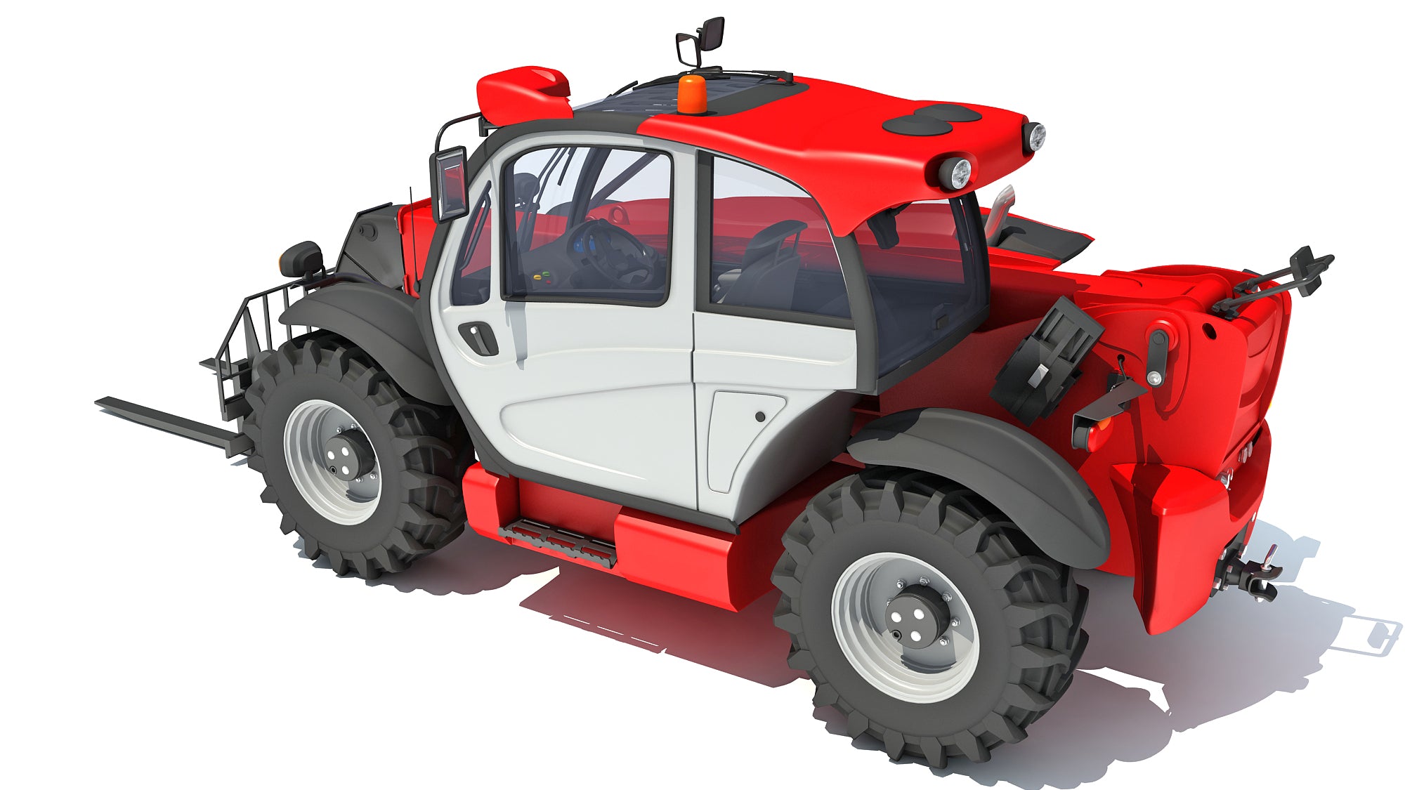 3D Telescopic Forklift