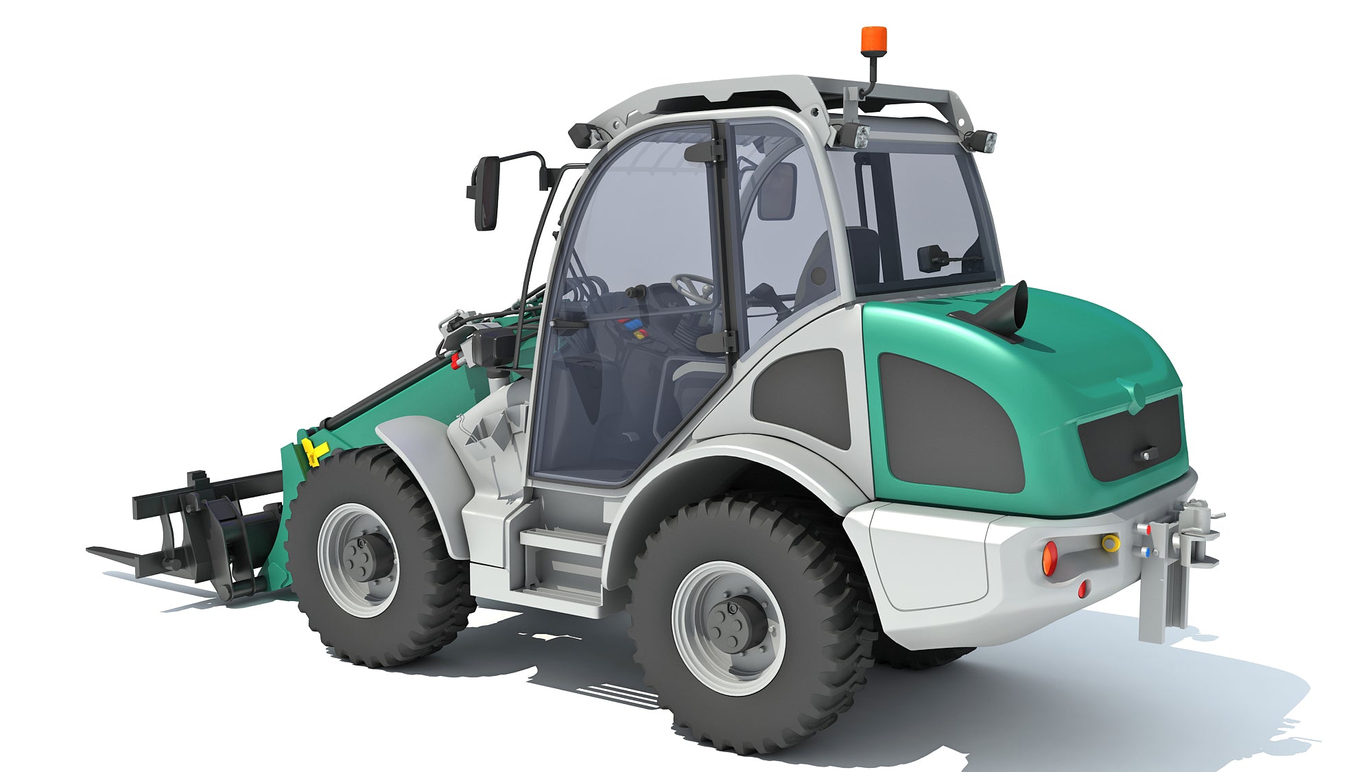 3D Wheel Loader