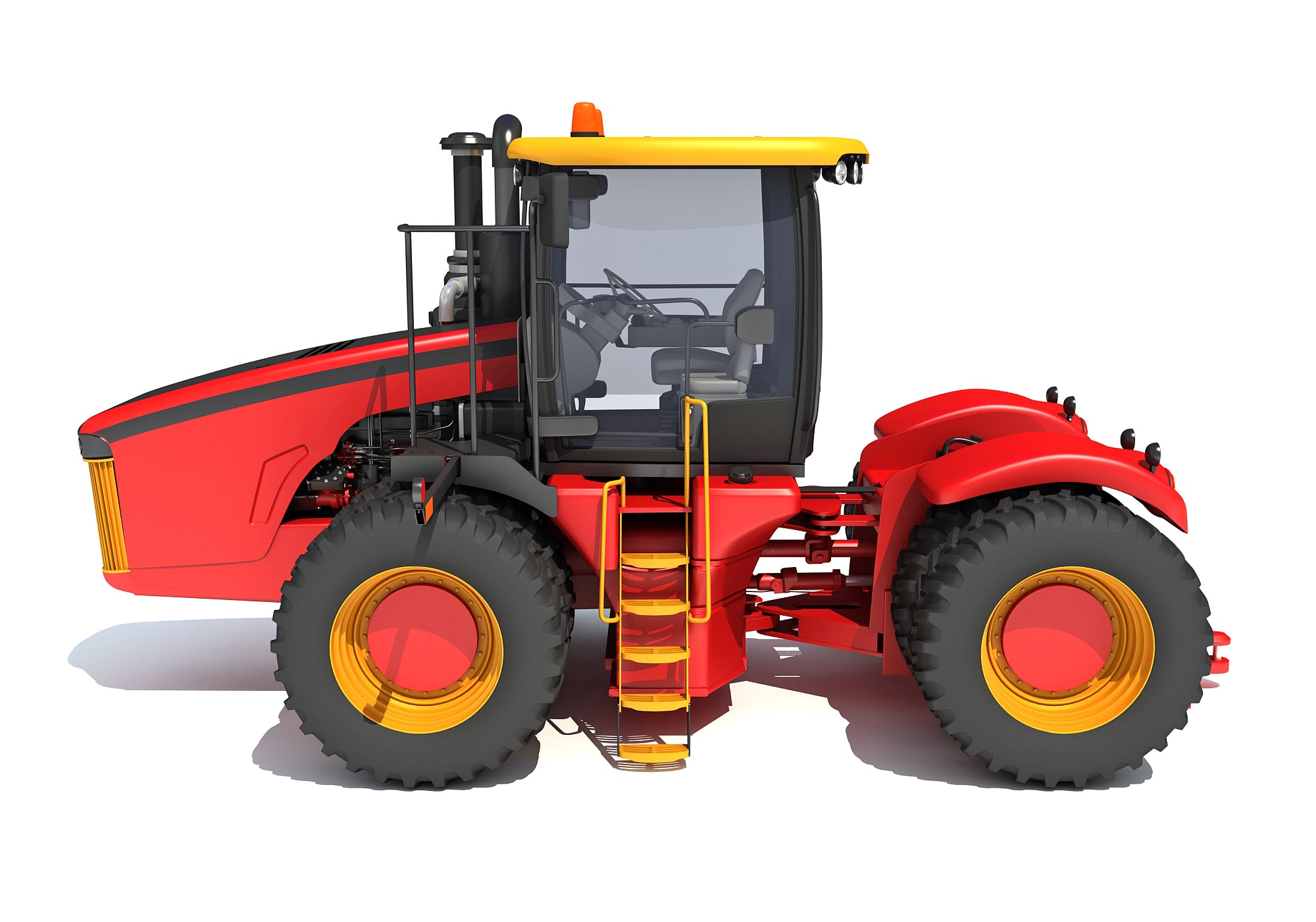 Versatile Wheeled Articulated Tractor